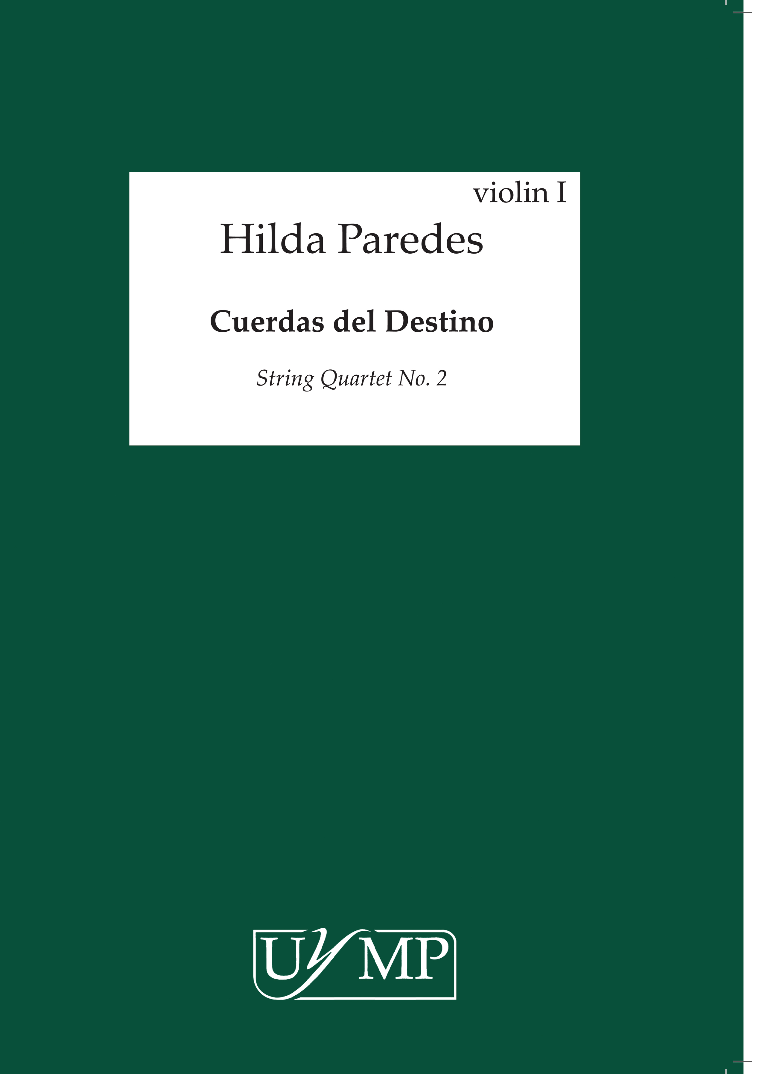 Hilda Paredes: Cuerdas del Destino (Parts)