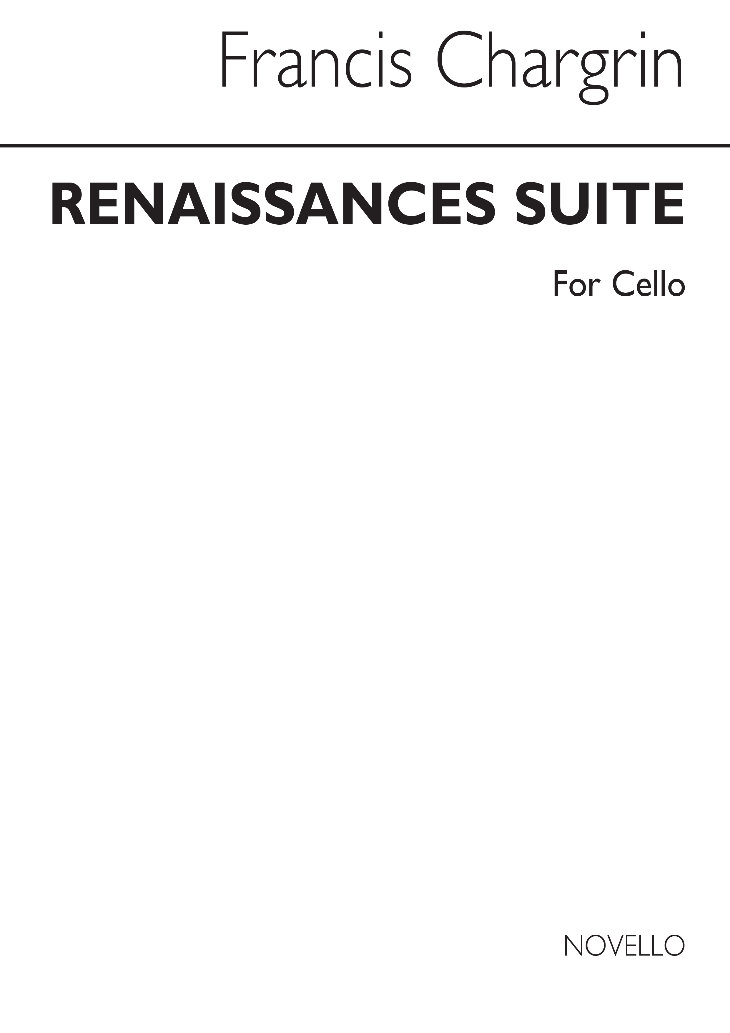 Francis Chagrin: Renaissance Suite (Cello)