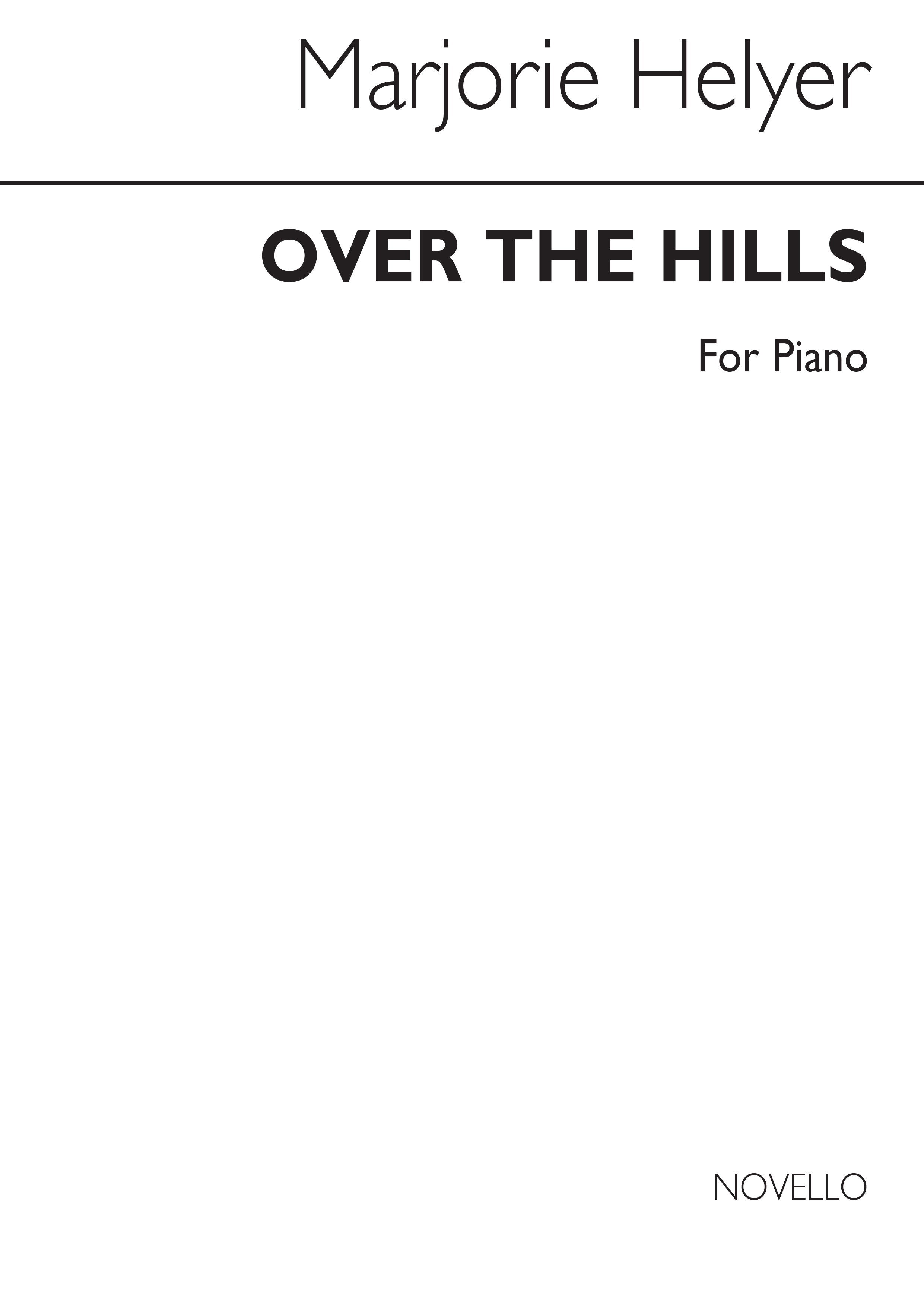 Marjorie Helyer: Over The Hills