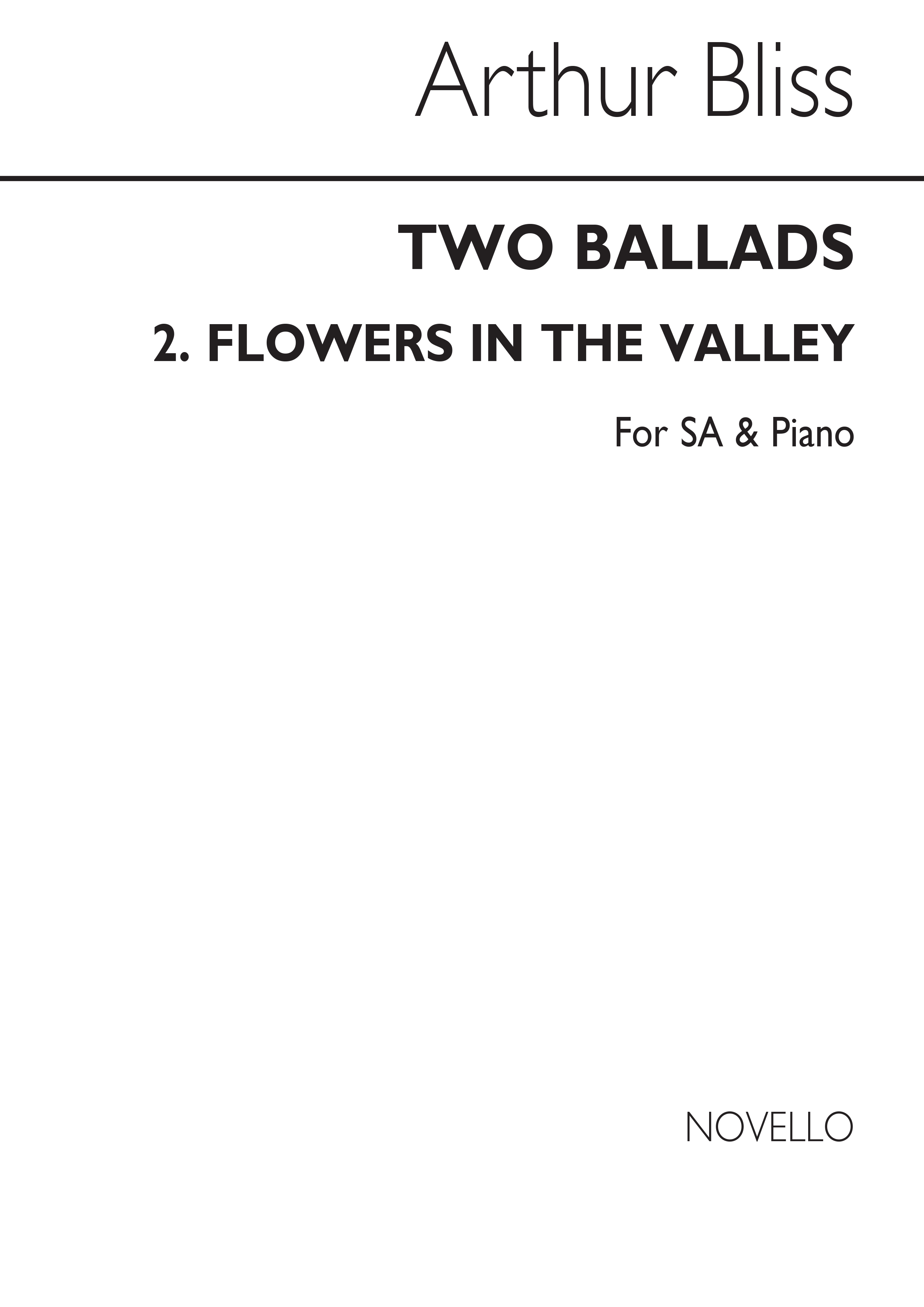 Arthur Bliss: Flowers In The Valley