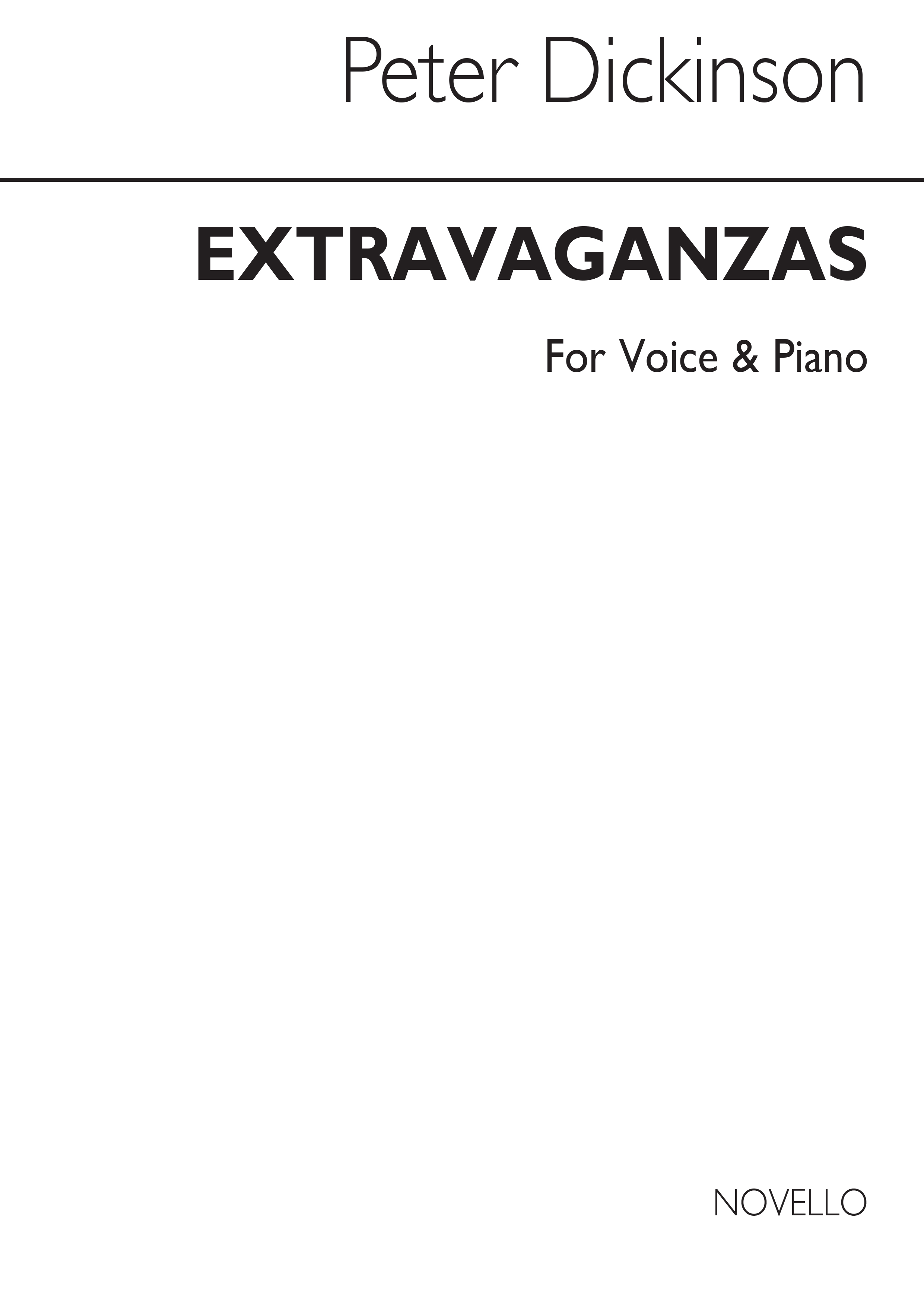 Peter Dickinson: Extravaganzas