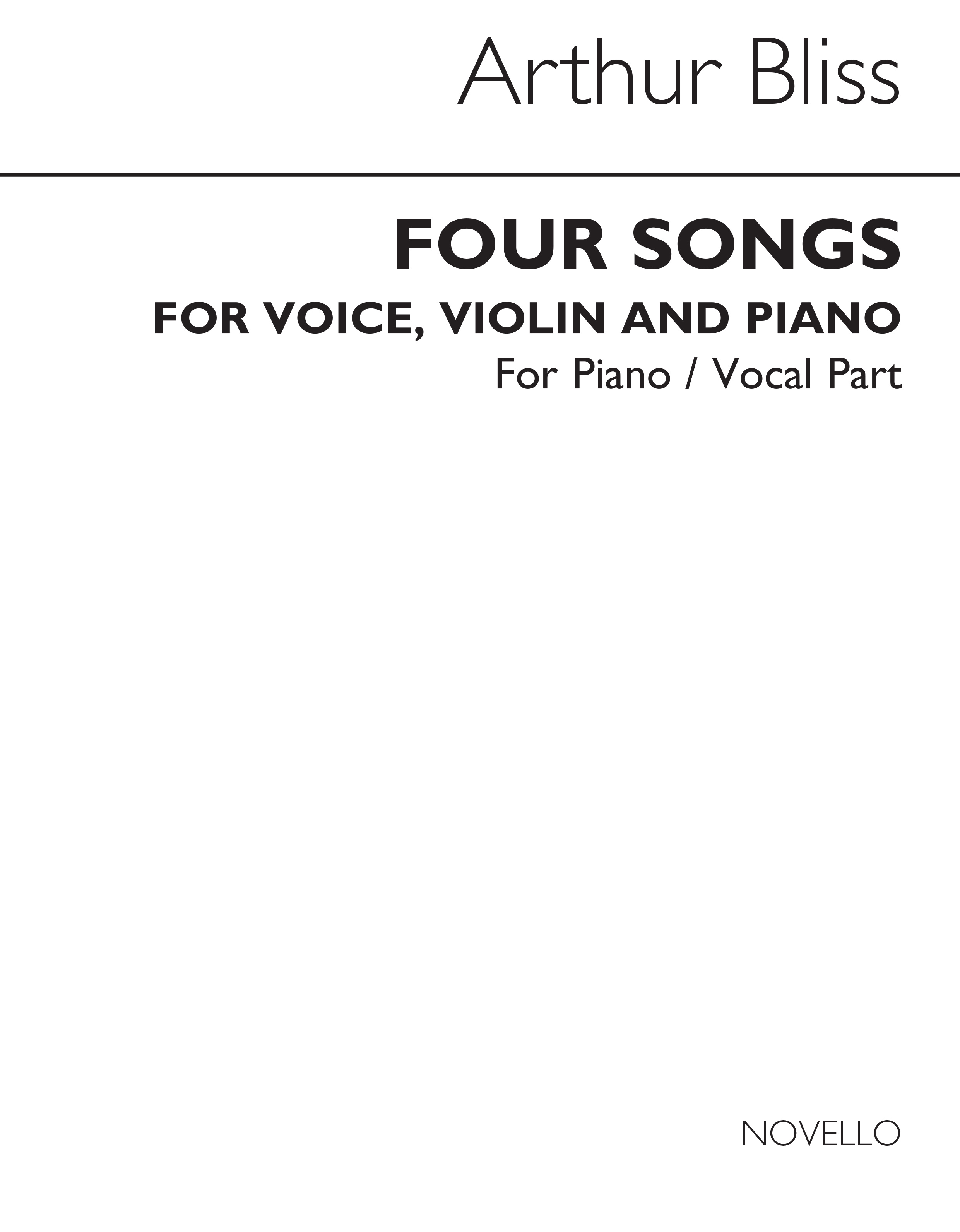 Arthur Bliss: Four Songs