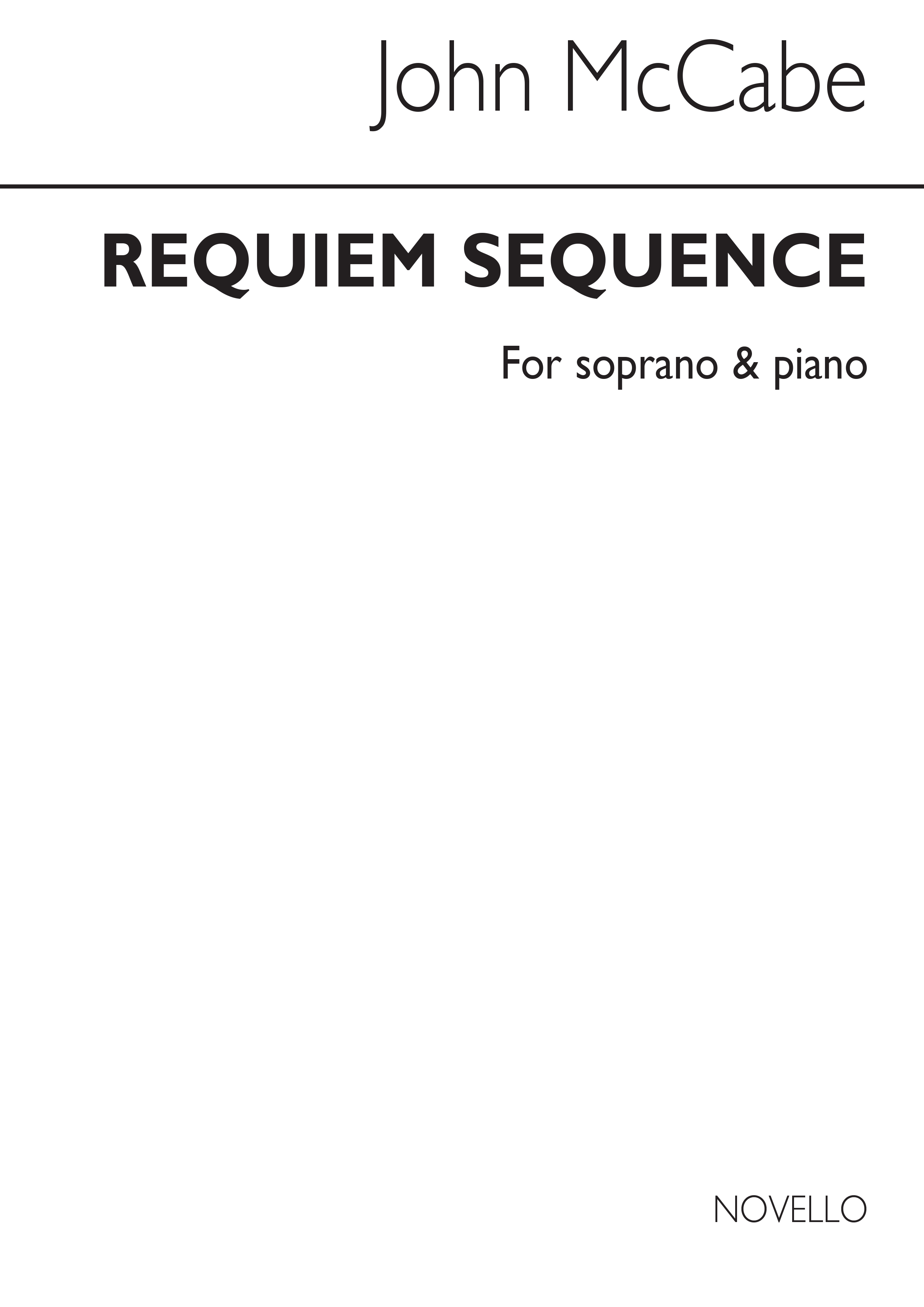 John McCabe: Requiem Sequence (Soprano/Piano)