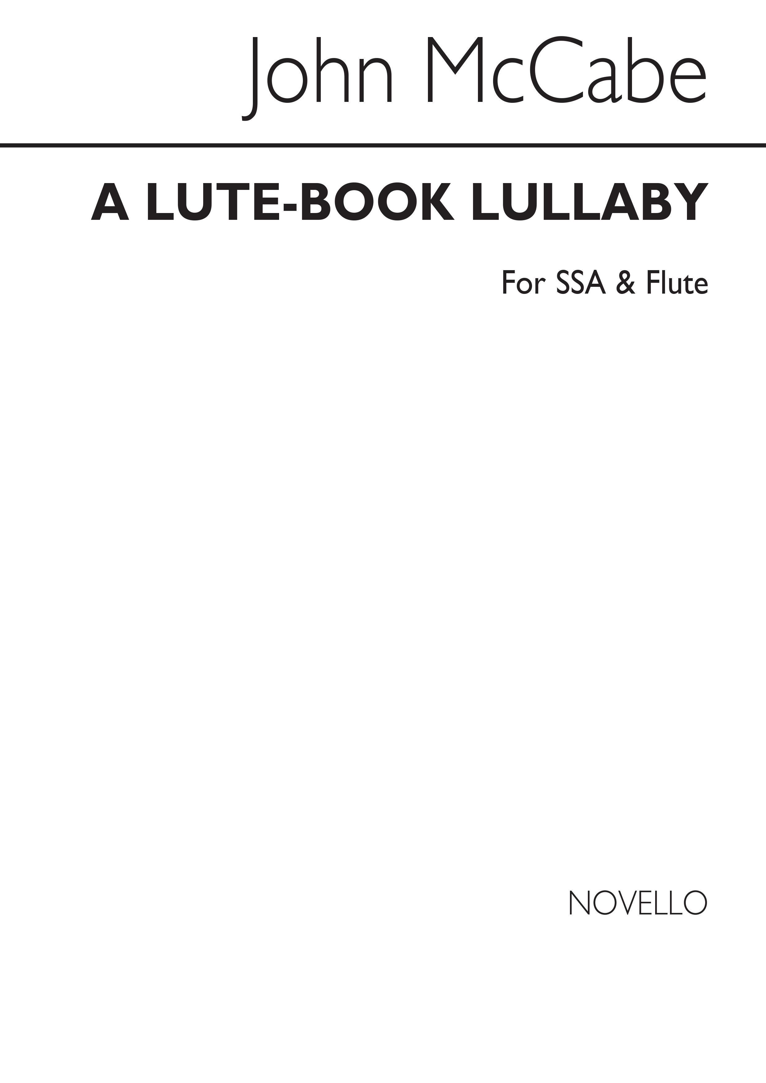 McCabe: Lute Book Lullaby