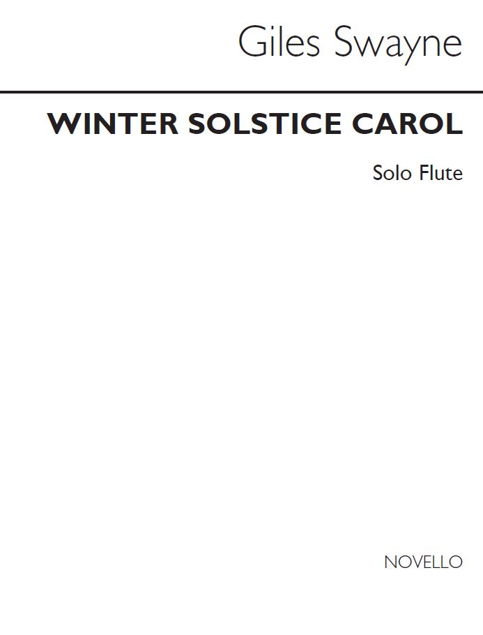 Swayne: Winter Solstice Carol for SATB Chorus