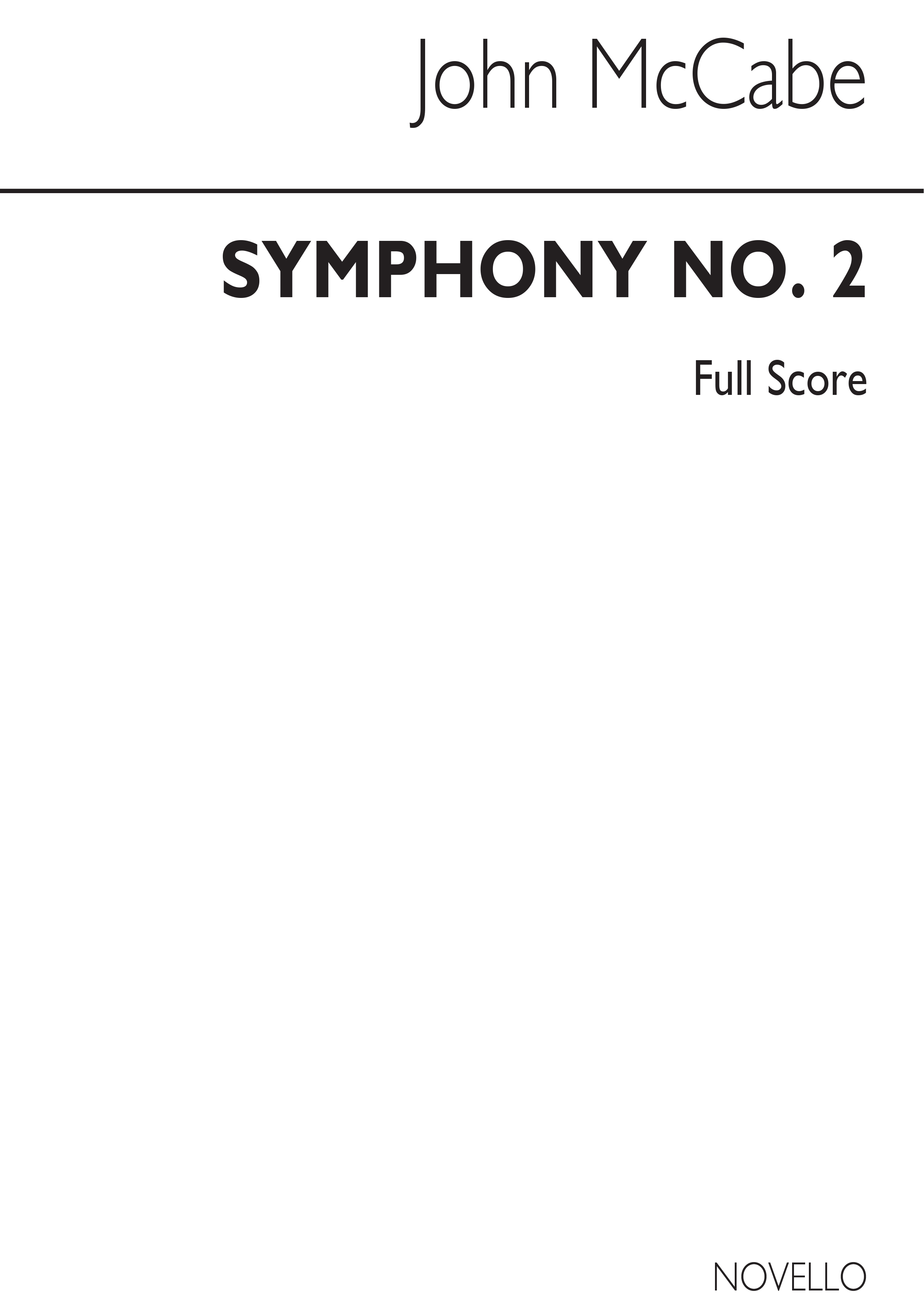 Mccabe Symphony No.2 Stsc