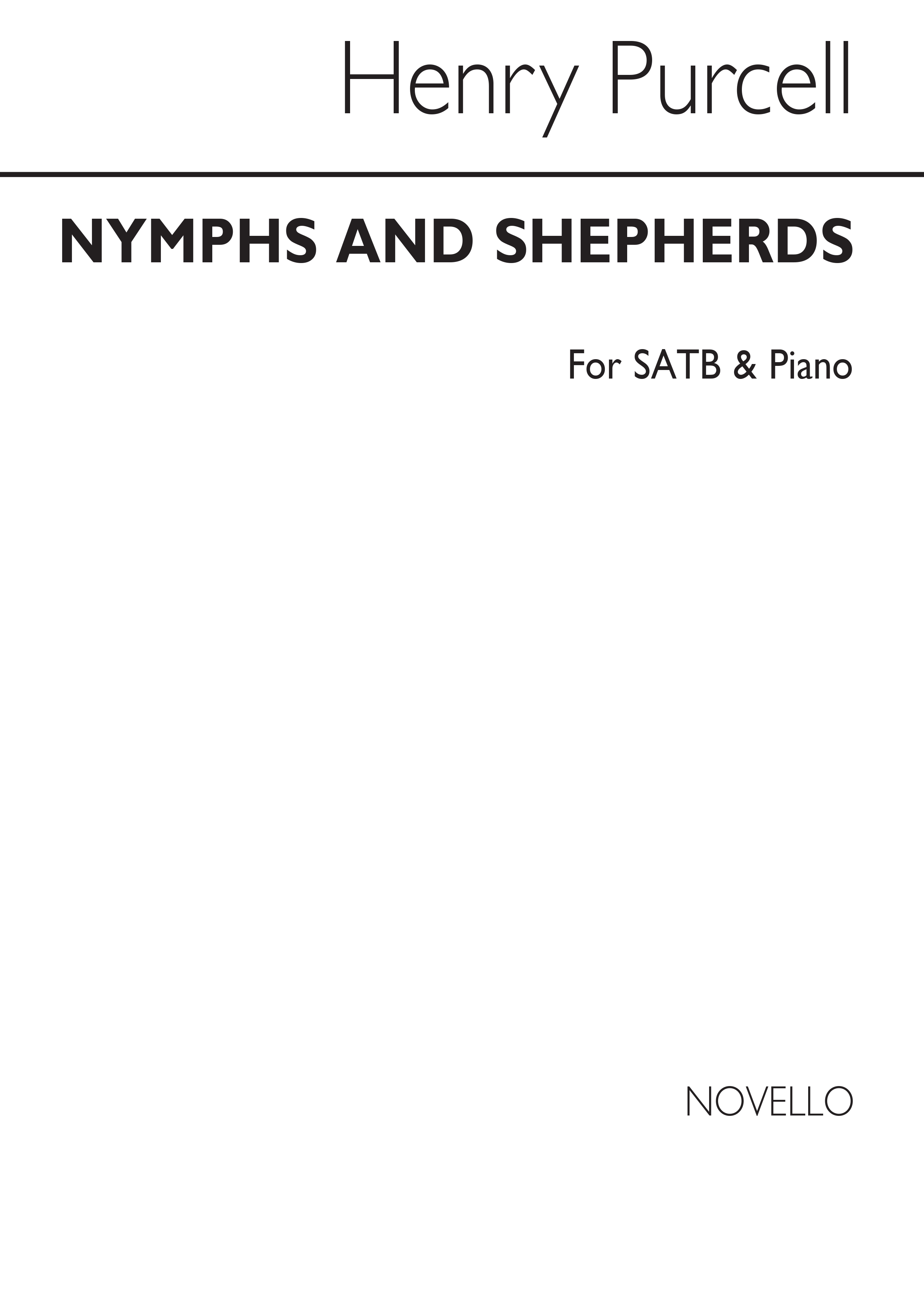 Henry Purcell: Nymphs And Shepherds Satb/Piano