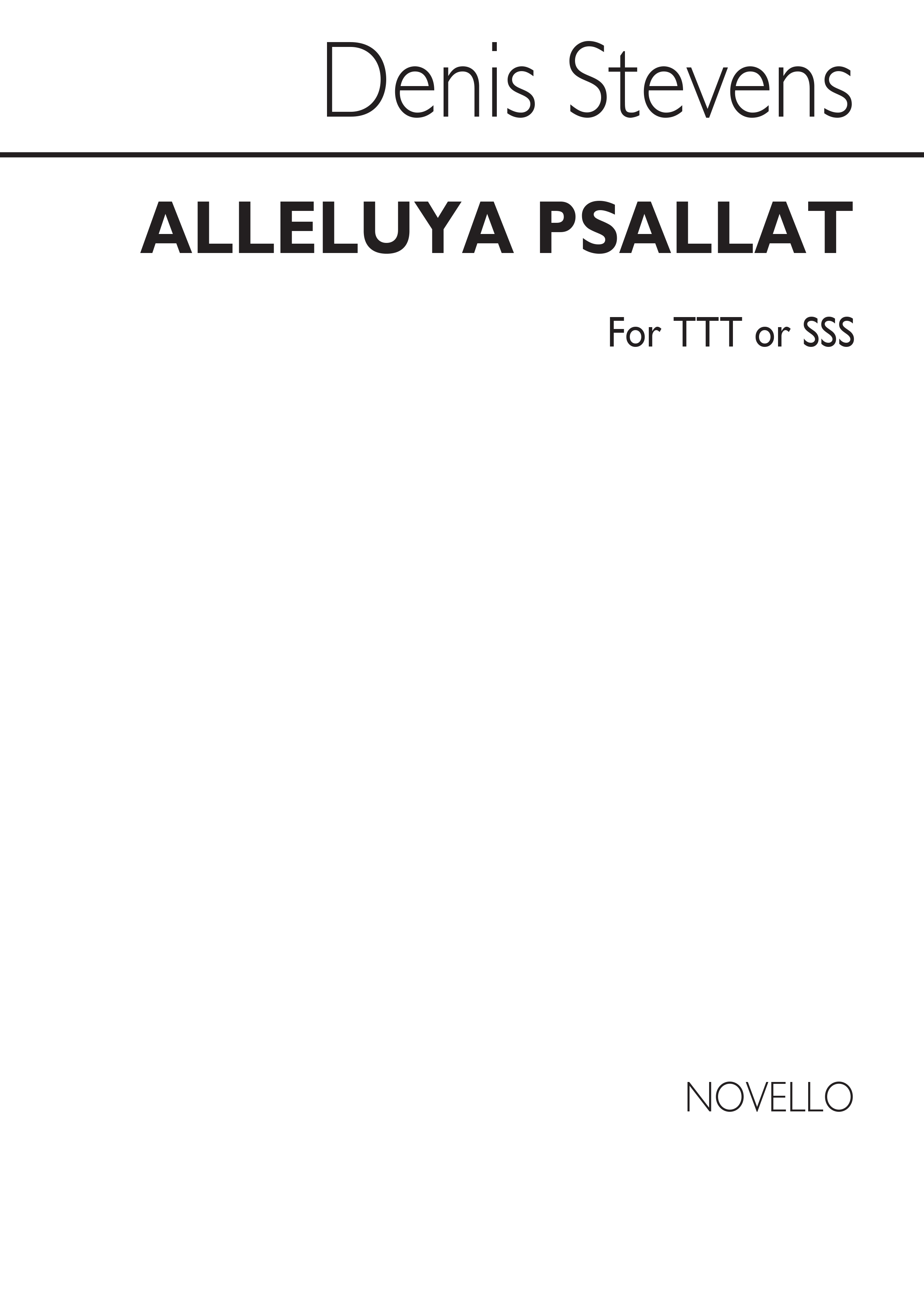 Alleluya Psallat