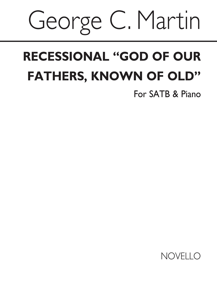 God Of Our Fathers, Known Of Old (SATB/Organ)