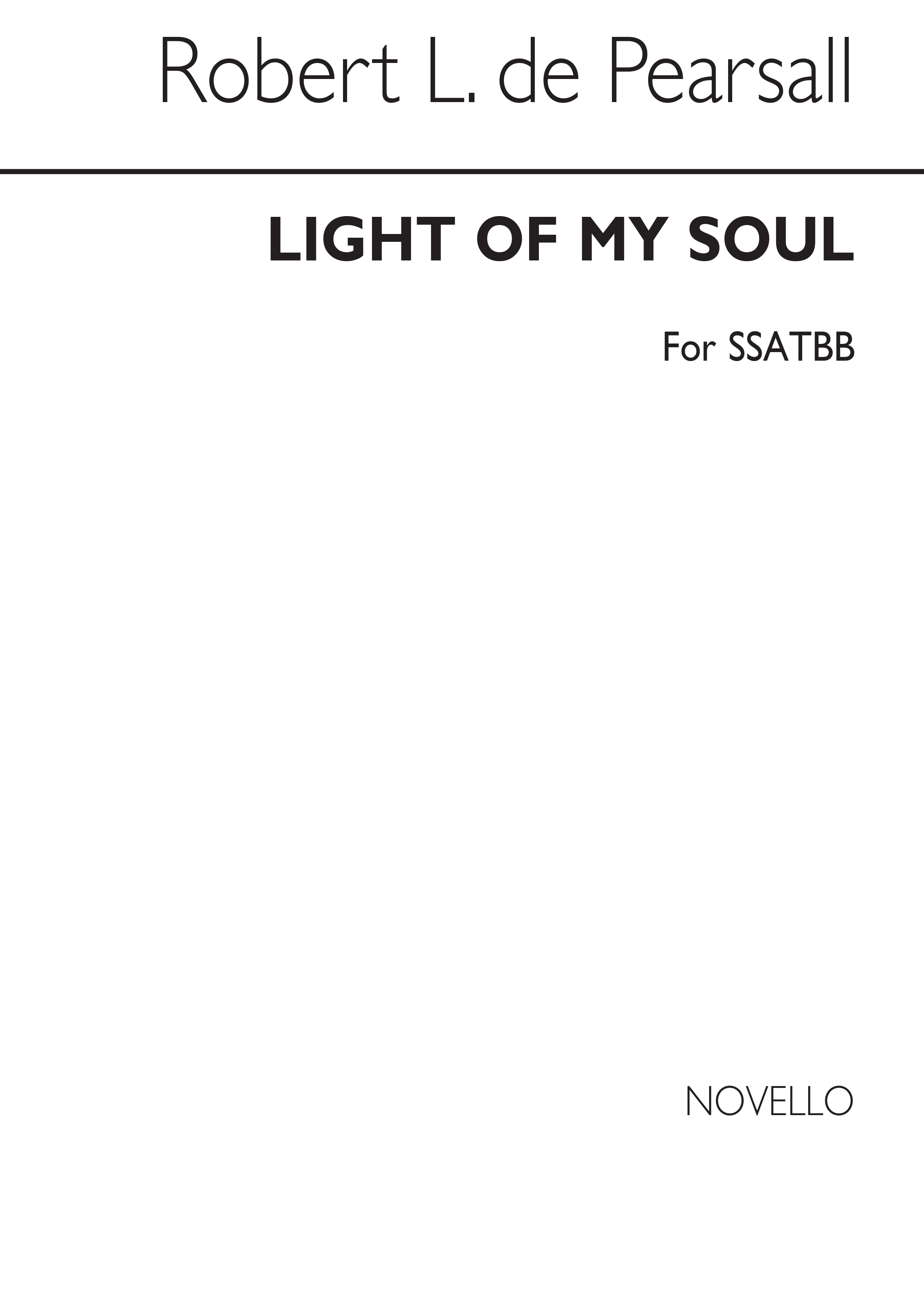 Robert Lucas Pearsall: In Light Of My Soul