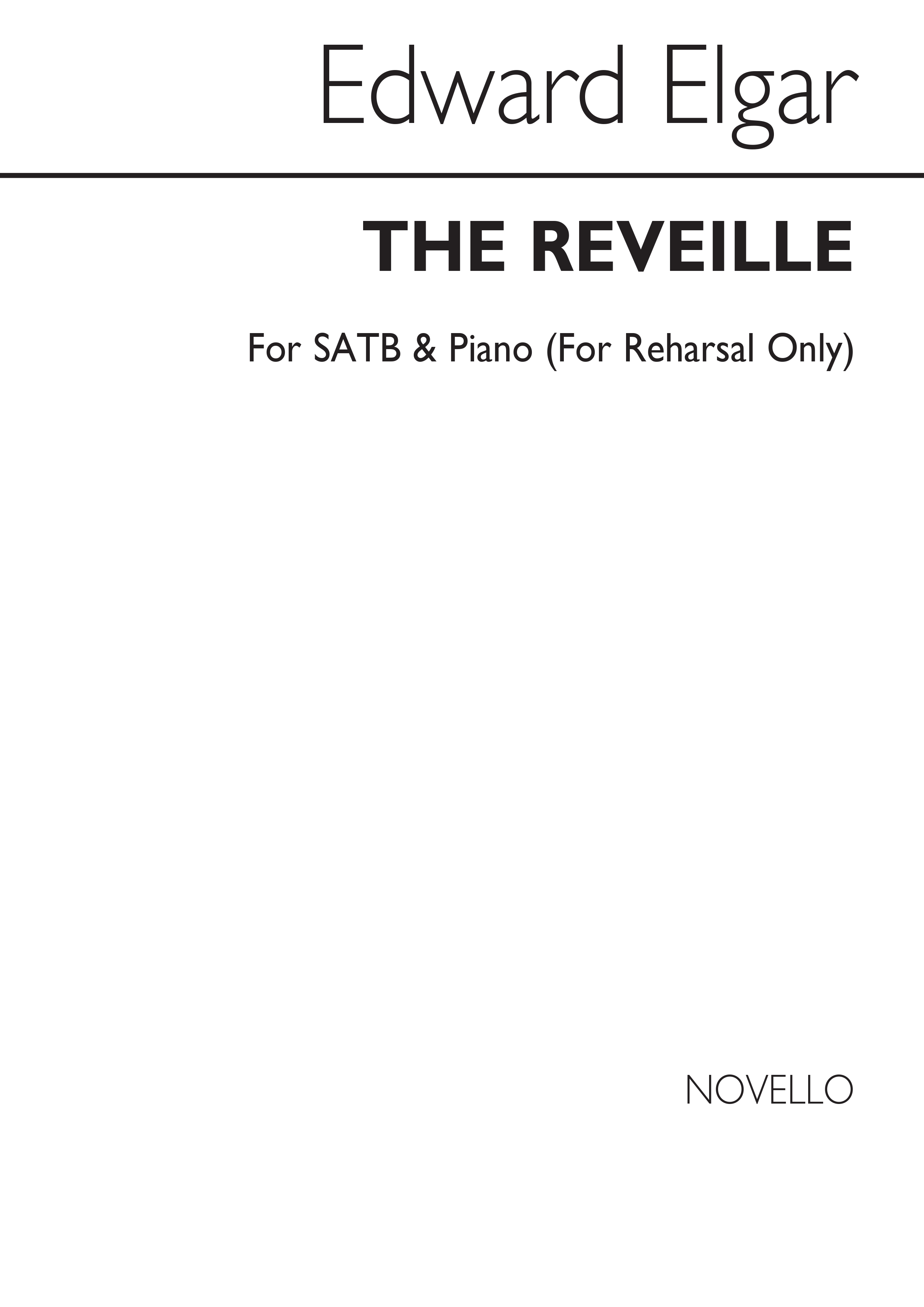 Edward Elgar: The Reveille (SATB)