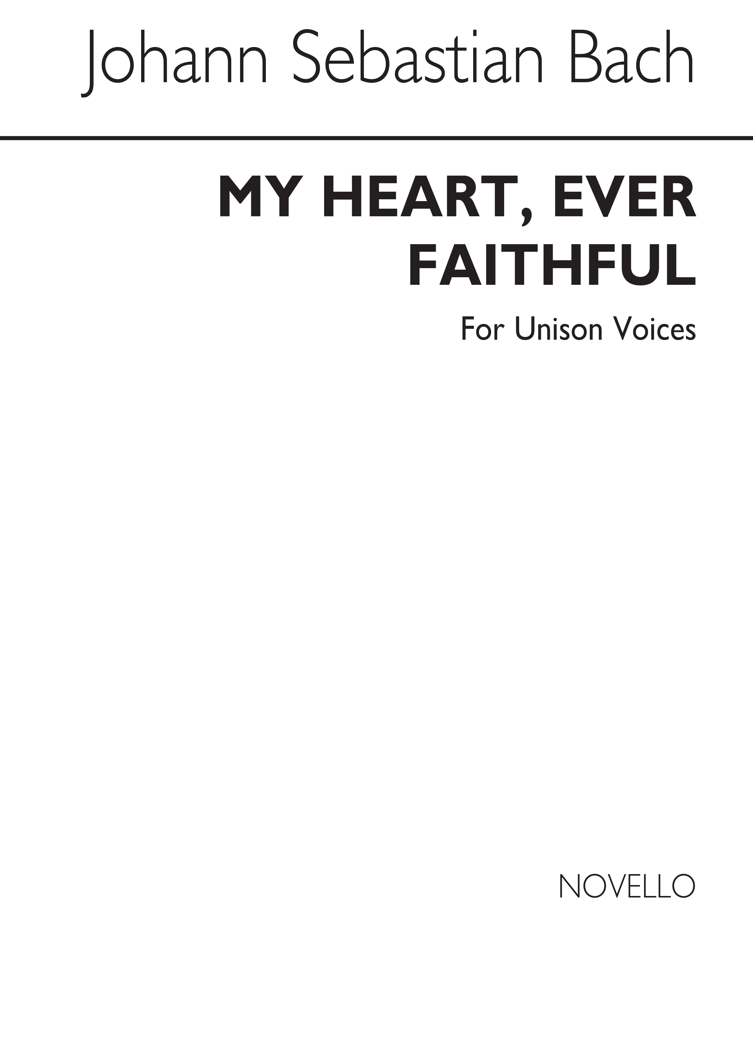 J.S Bach: My Heart Ever Faithful