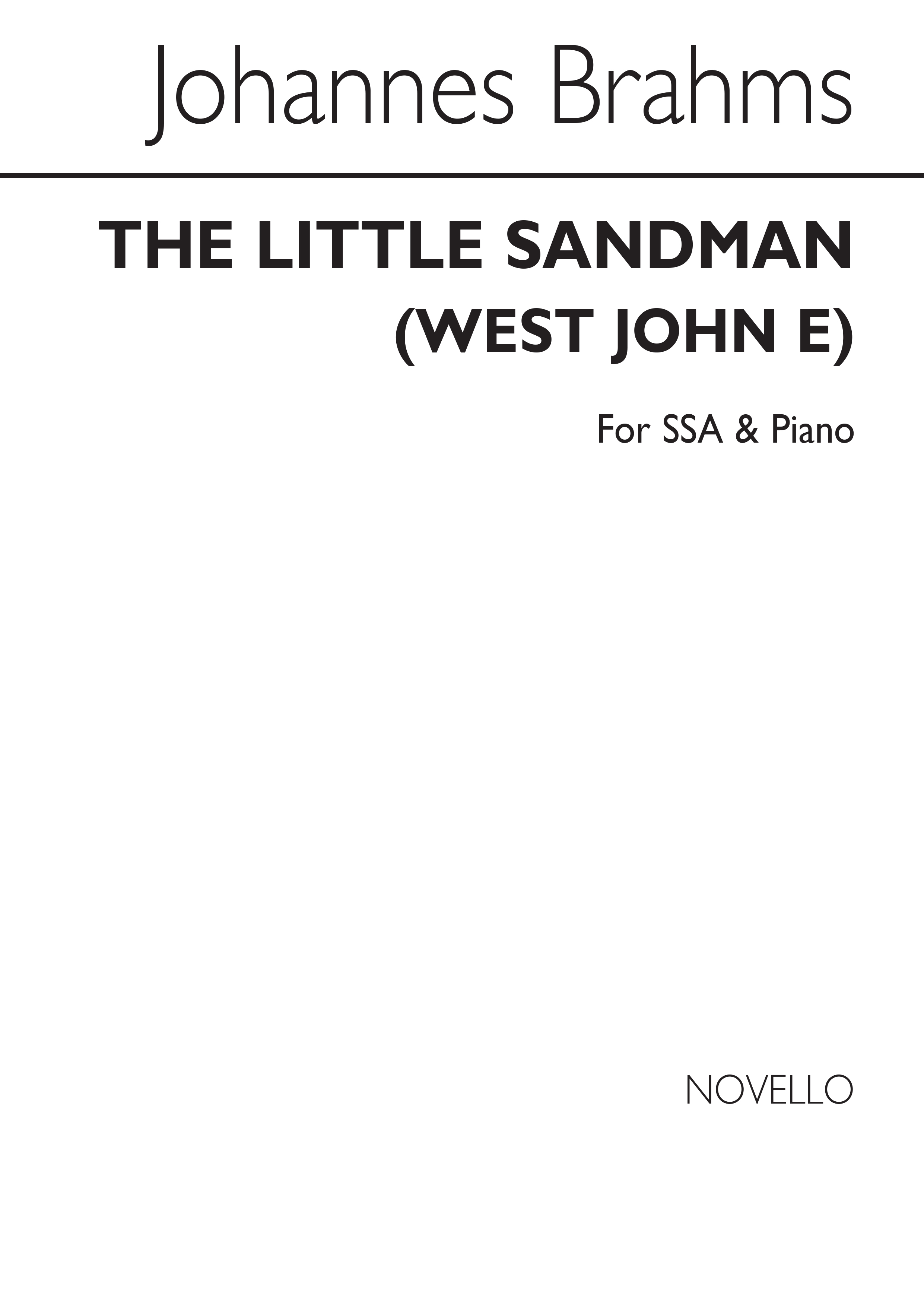 Johannes Brahms: The Little Sandman