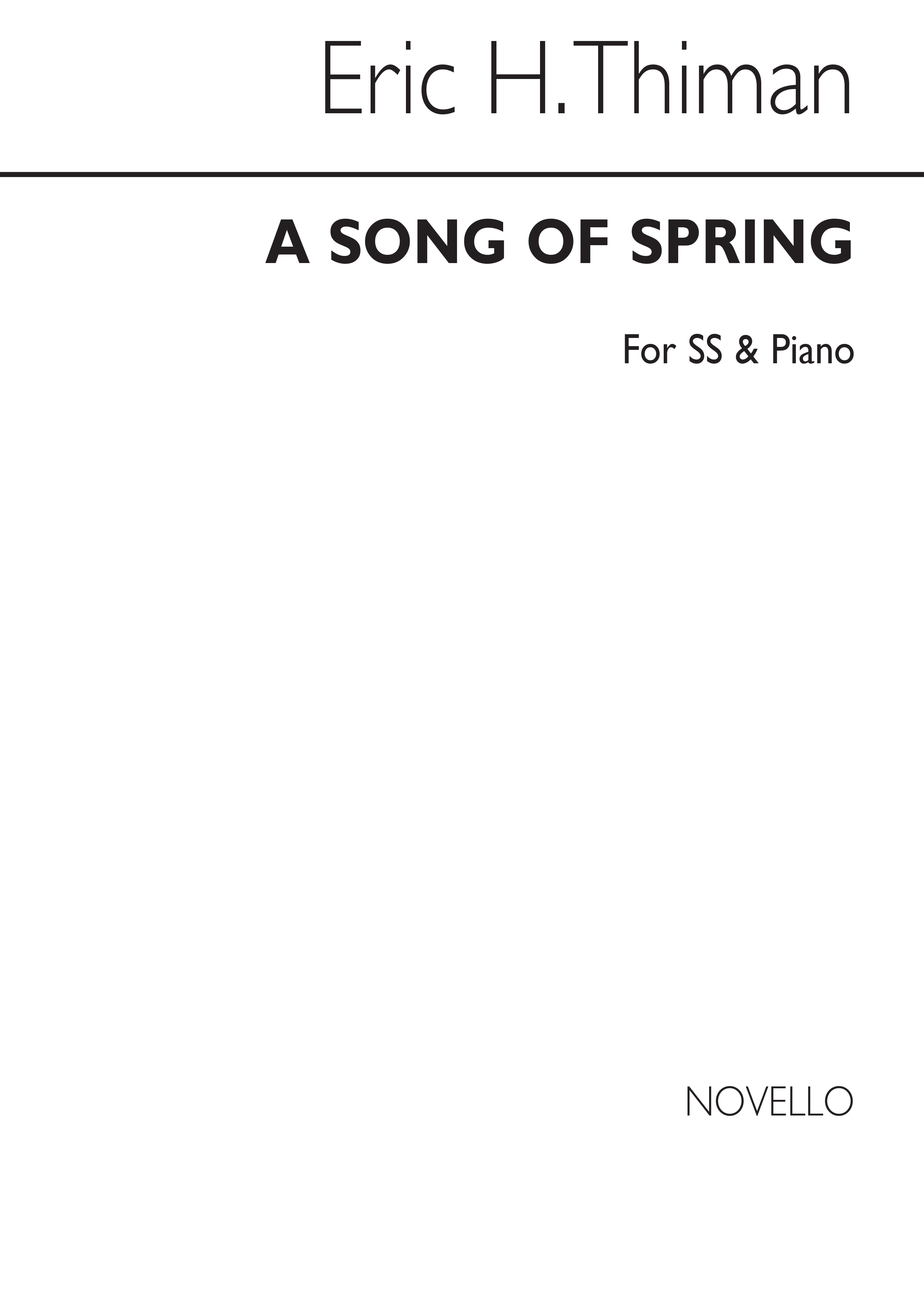 Thiman: Song Of Spring