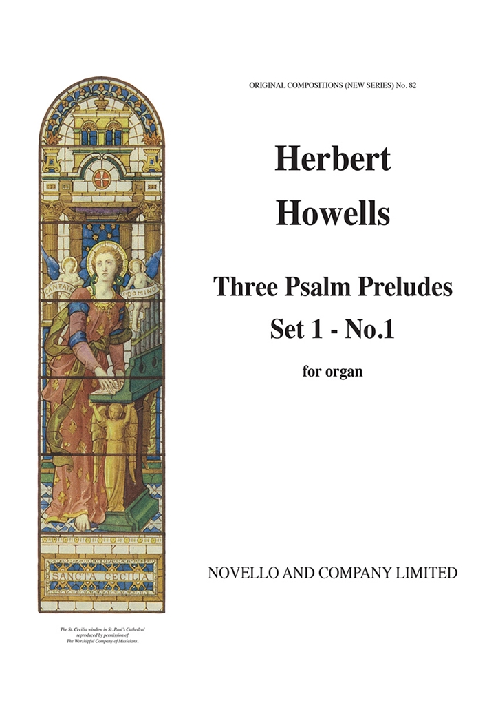 Herbert Howells: Three Psalm Preludes Set 1 No 1 Organ **in Nov590353**