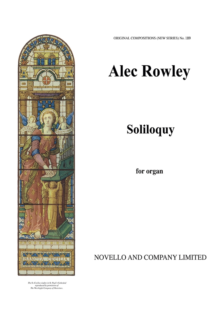 Rowley: Soliloquy for Organ