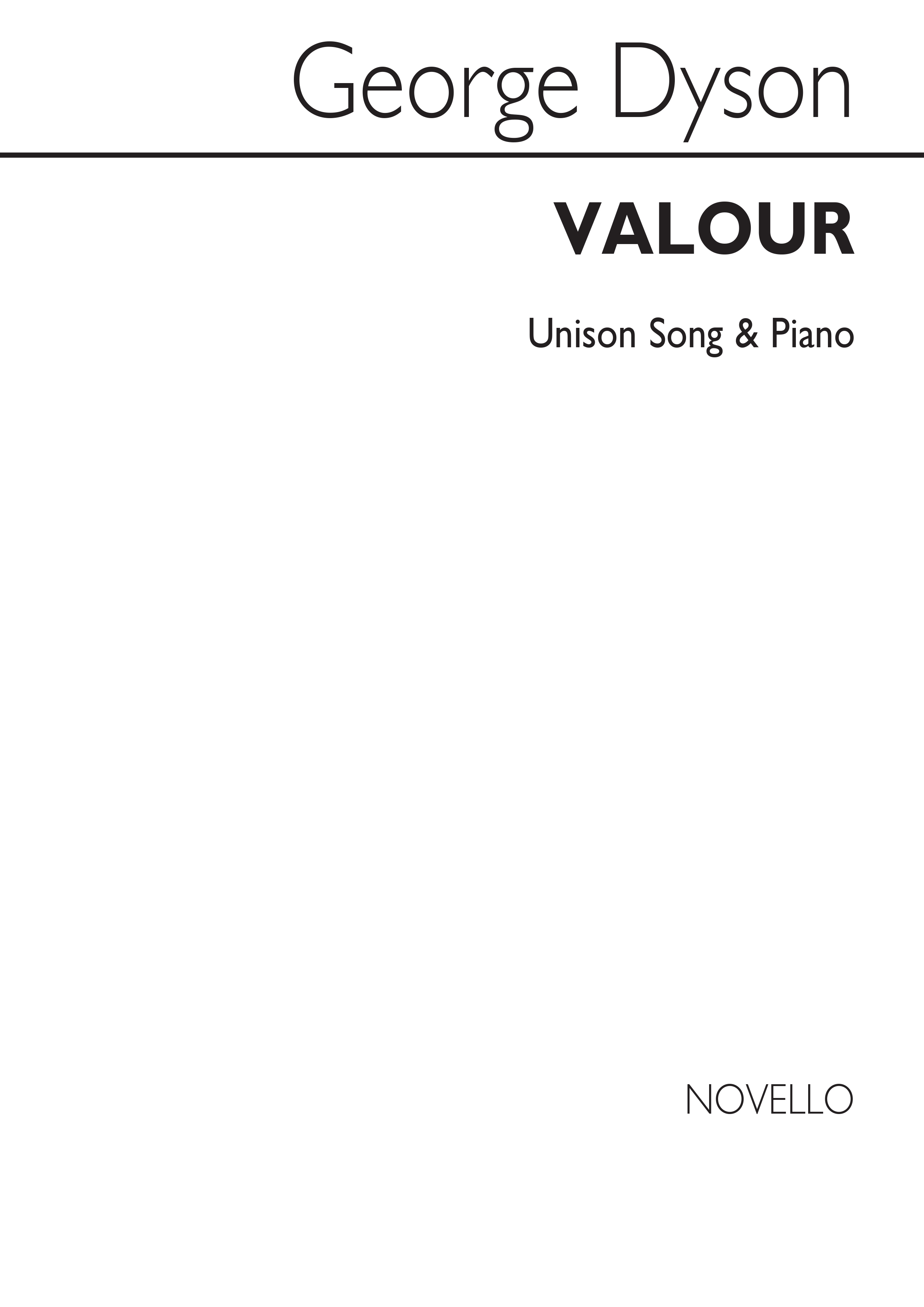 George Dyson: Valour