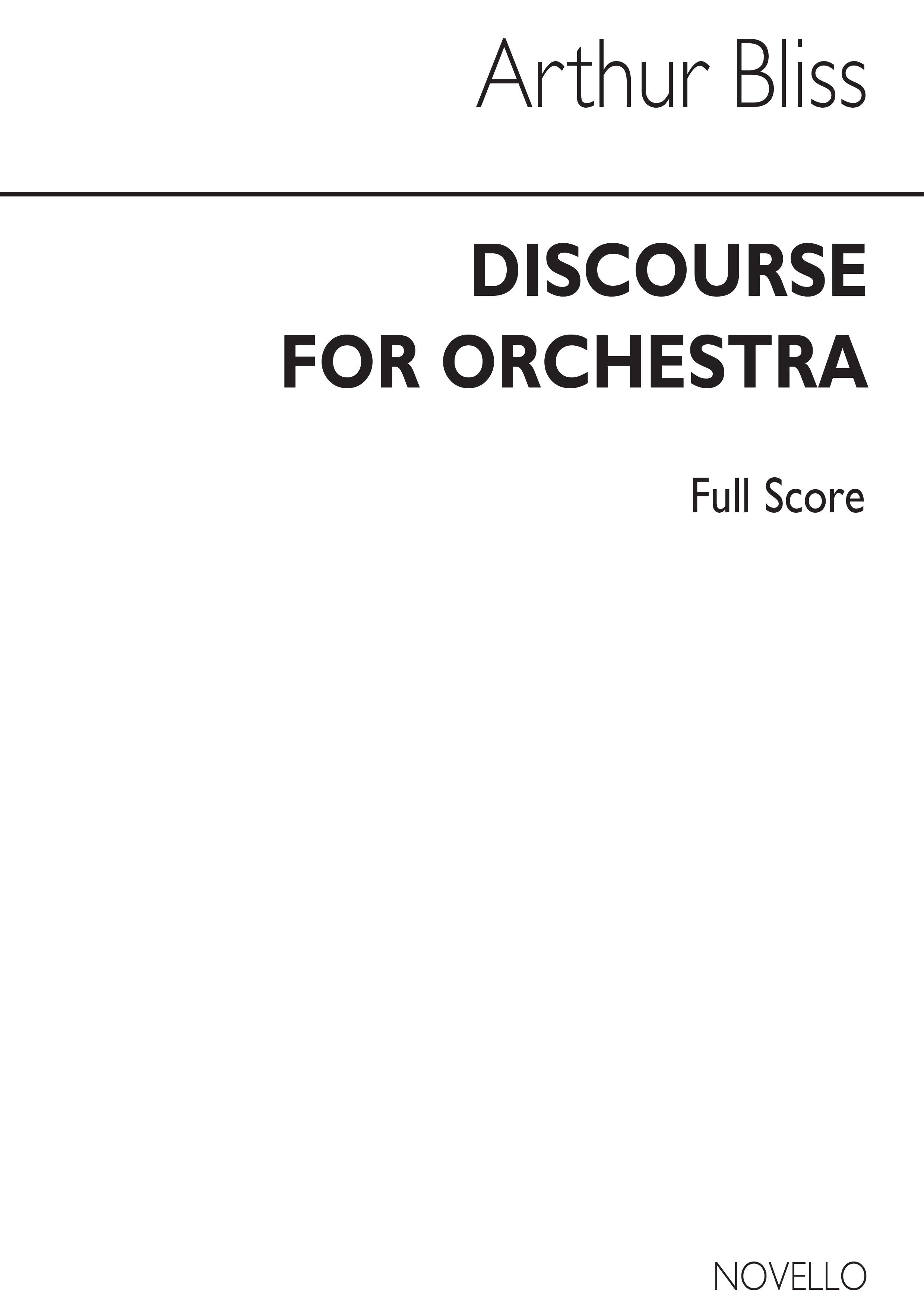 Bliss: Discourse (Score)