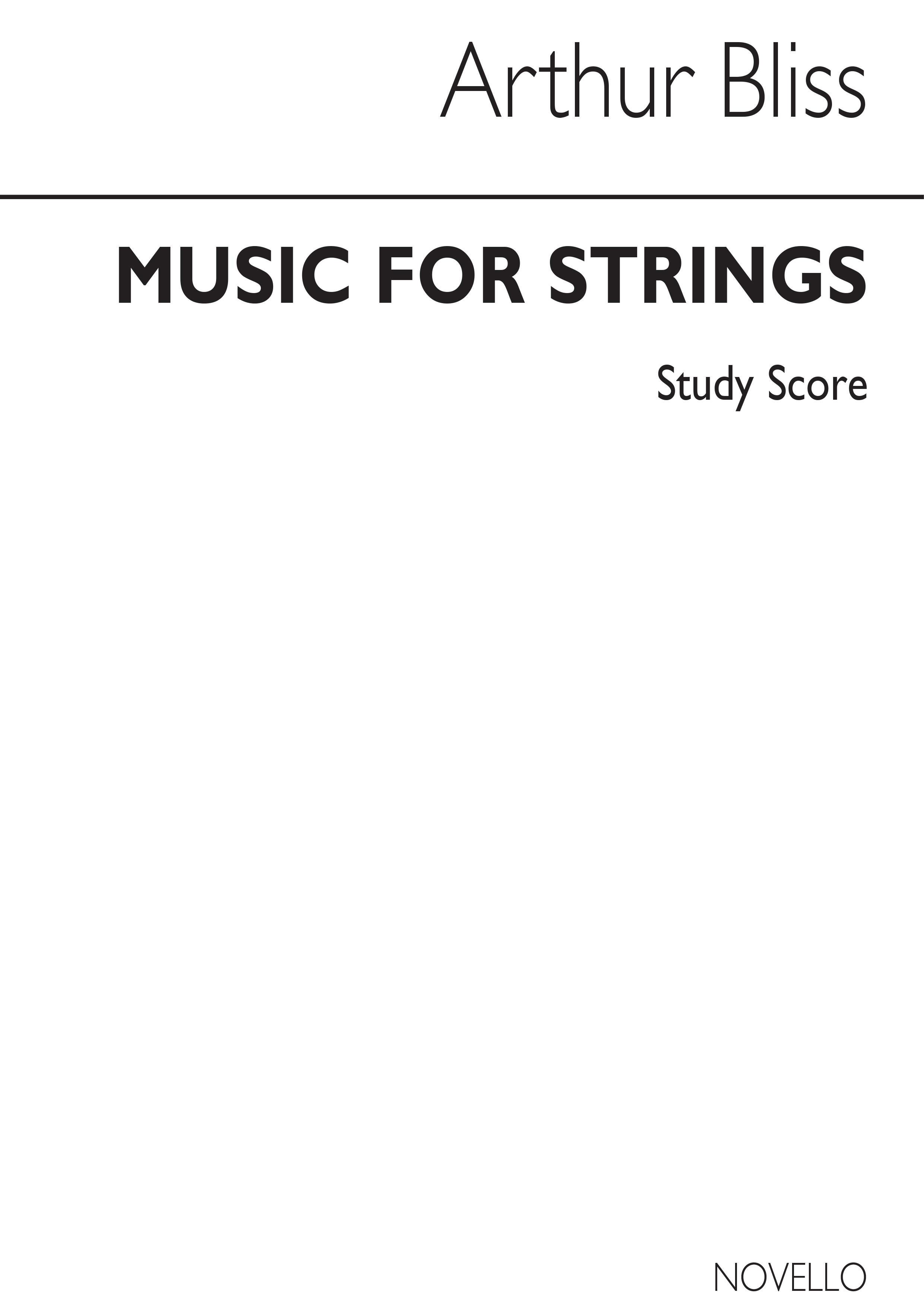 Bliss: Music For Strings