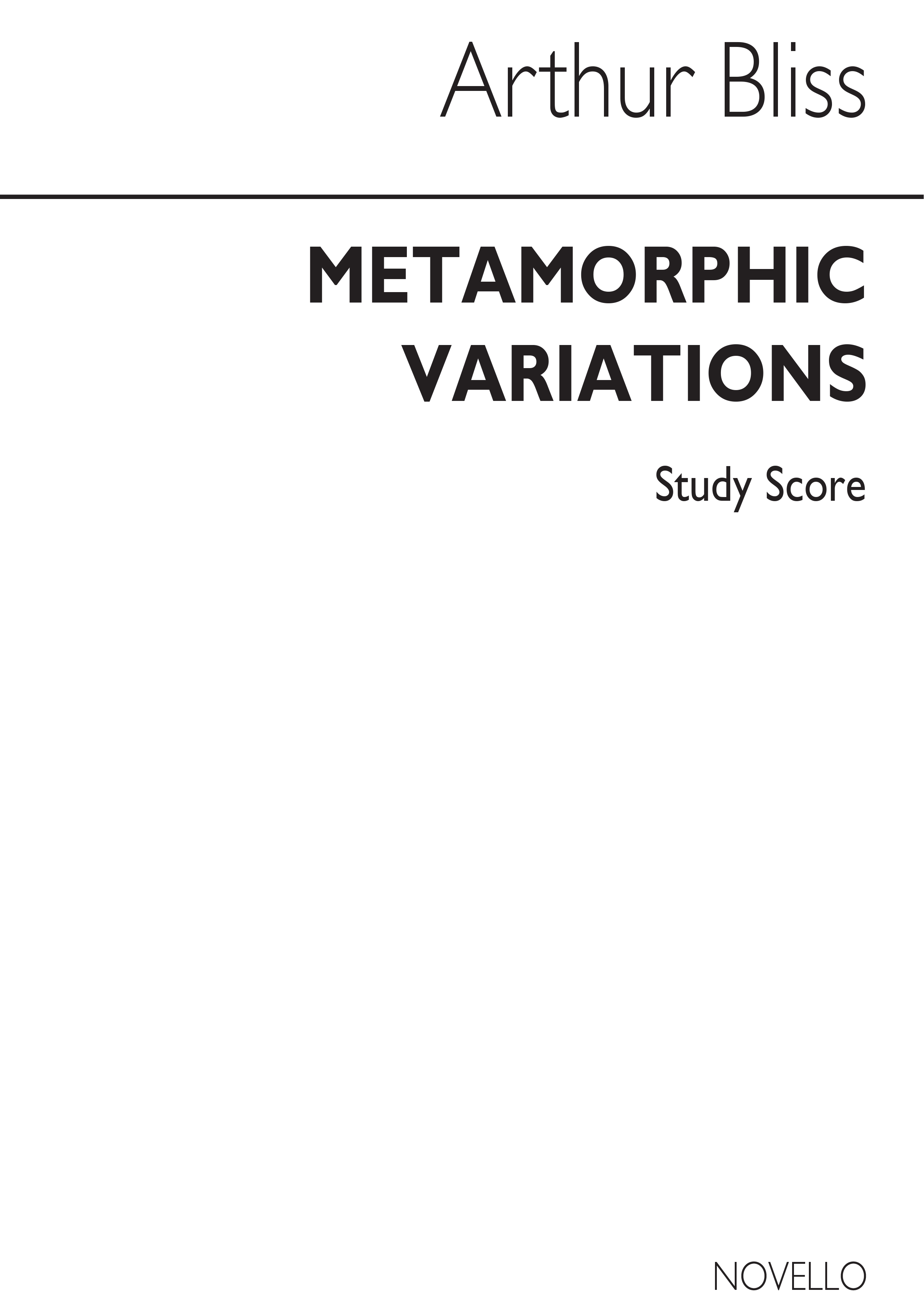 Bliss: Metamorphic Variations