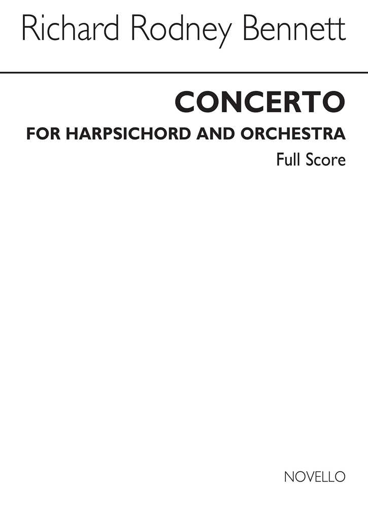 RR Bennett: Concerto For Harpsichord