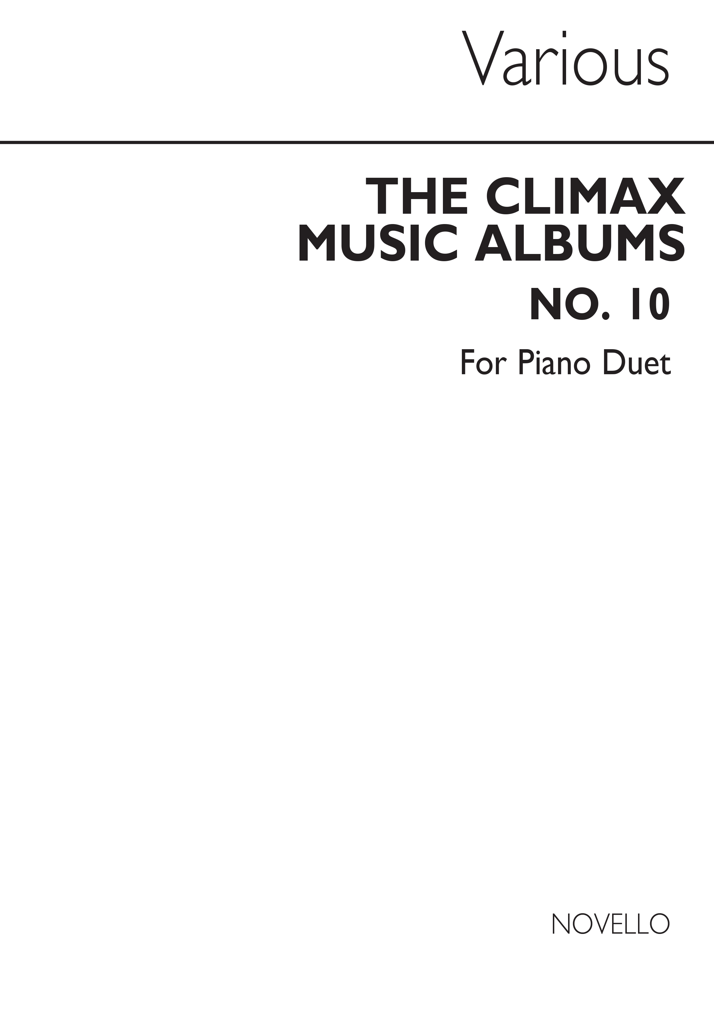 The Climax Album No.10: Piano Duet