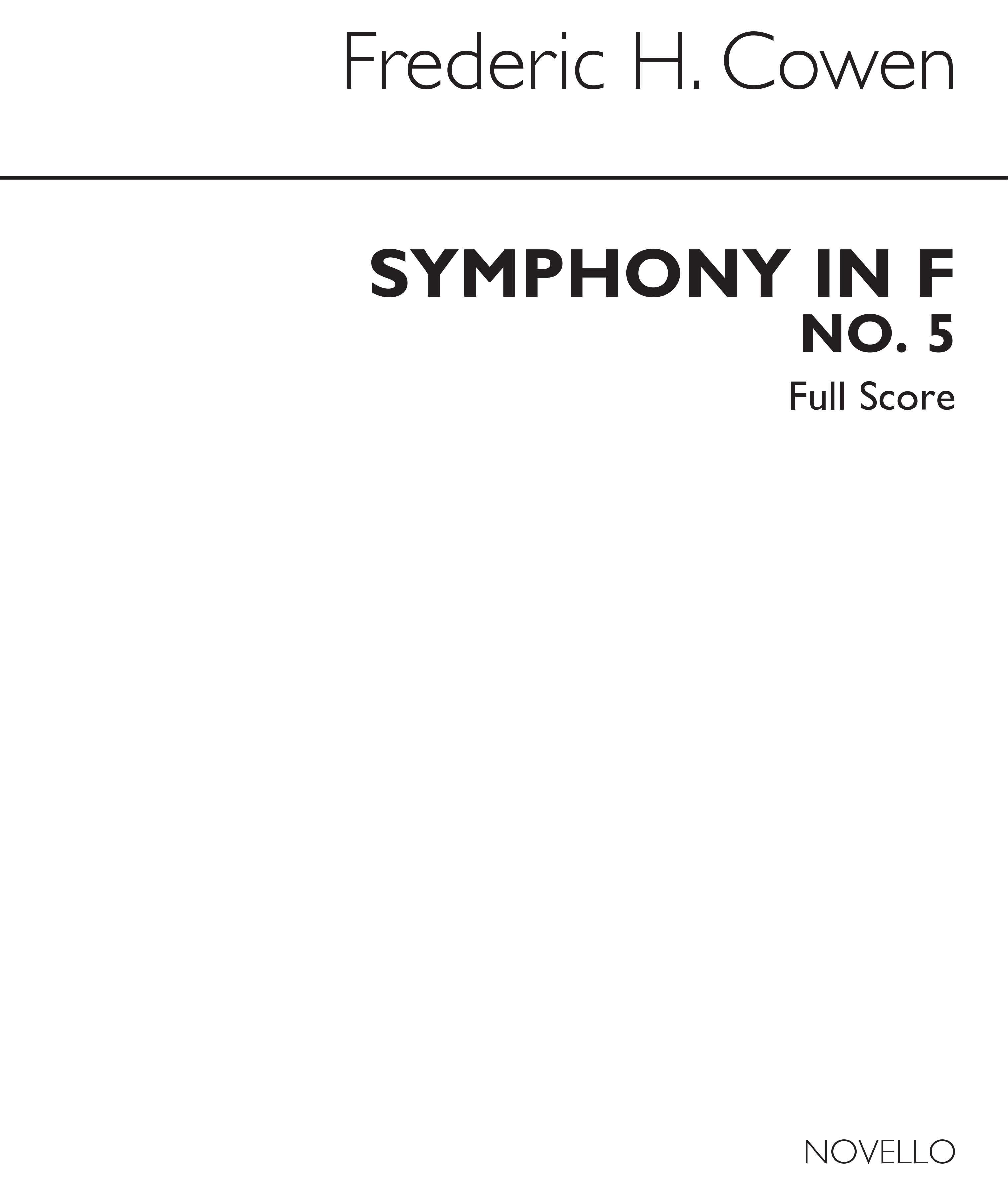 Cowen: Symphony No.5 In F Major