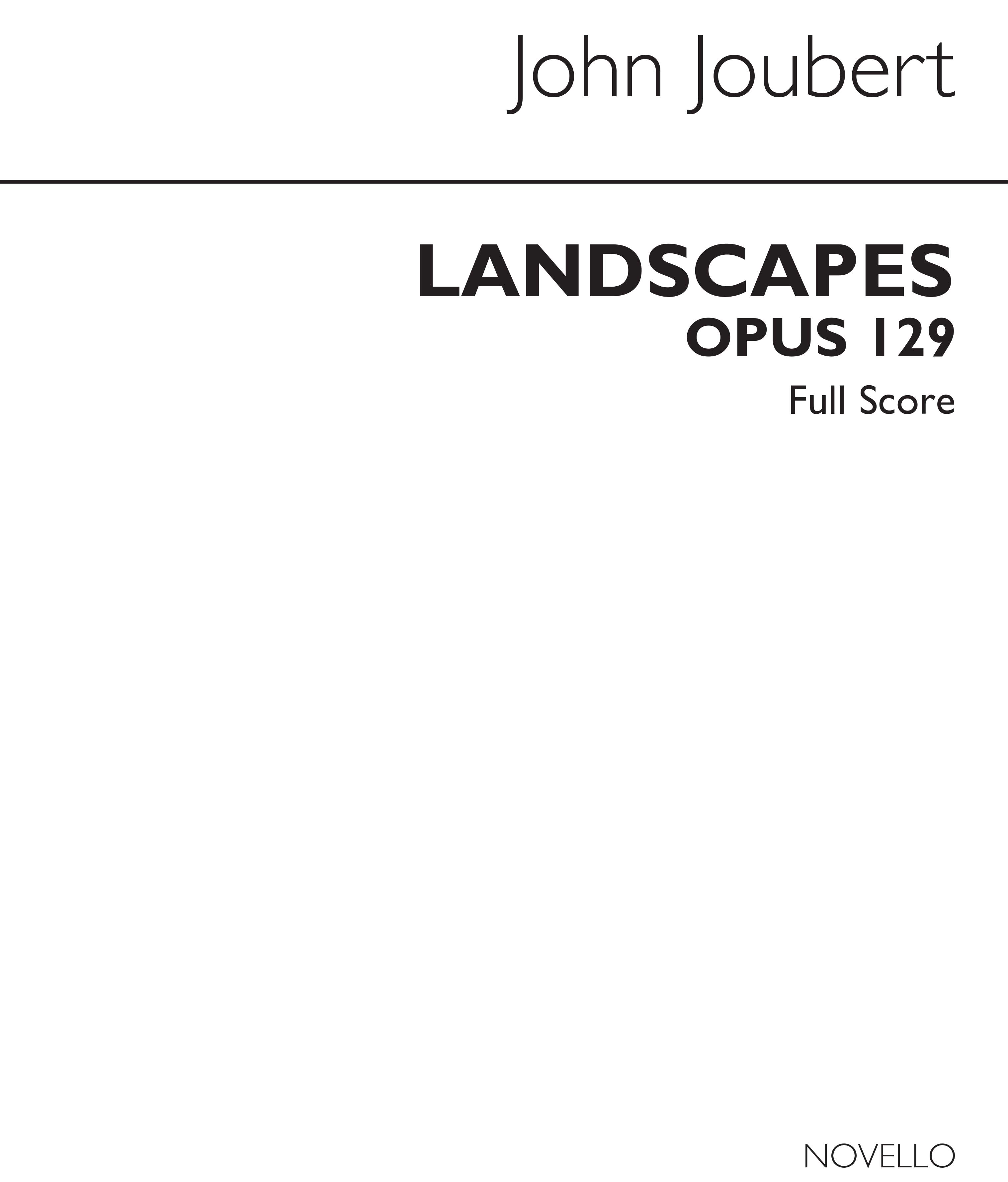 Joubert: Landscapes Op. 129