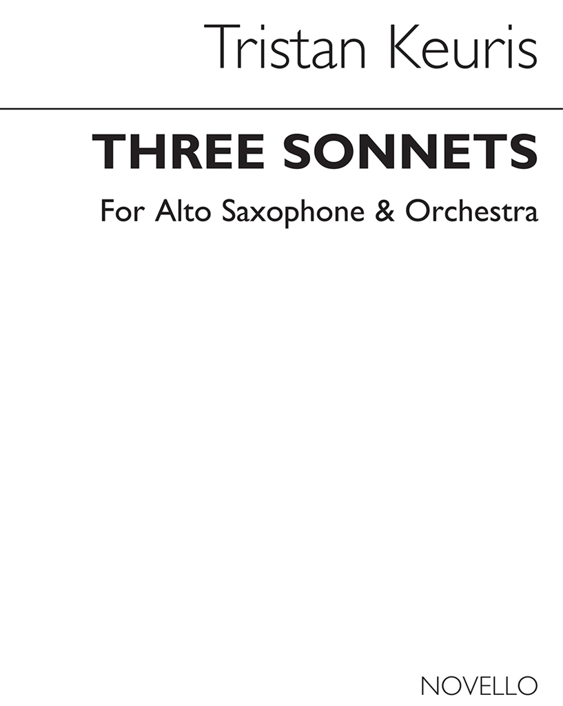 Tristan Keuris: Three Sonnets (Full Score)