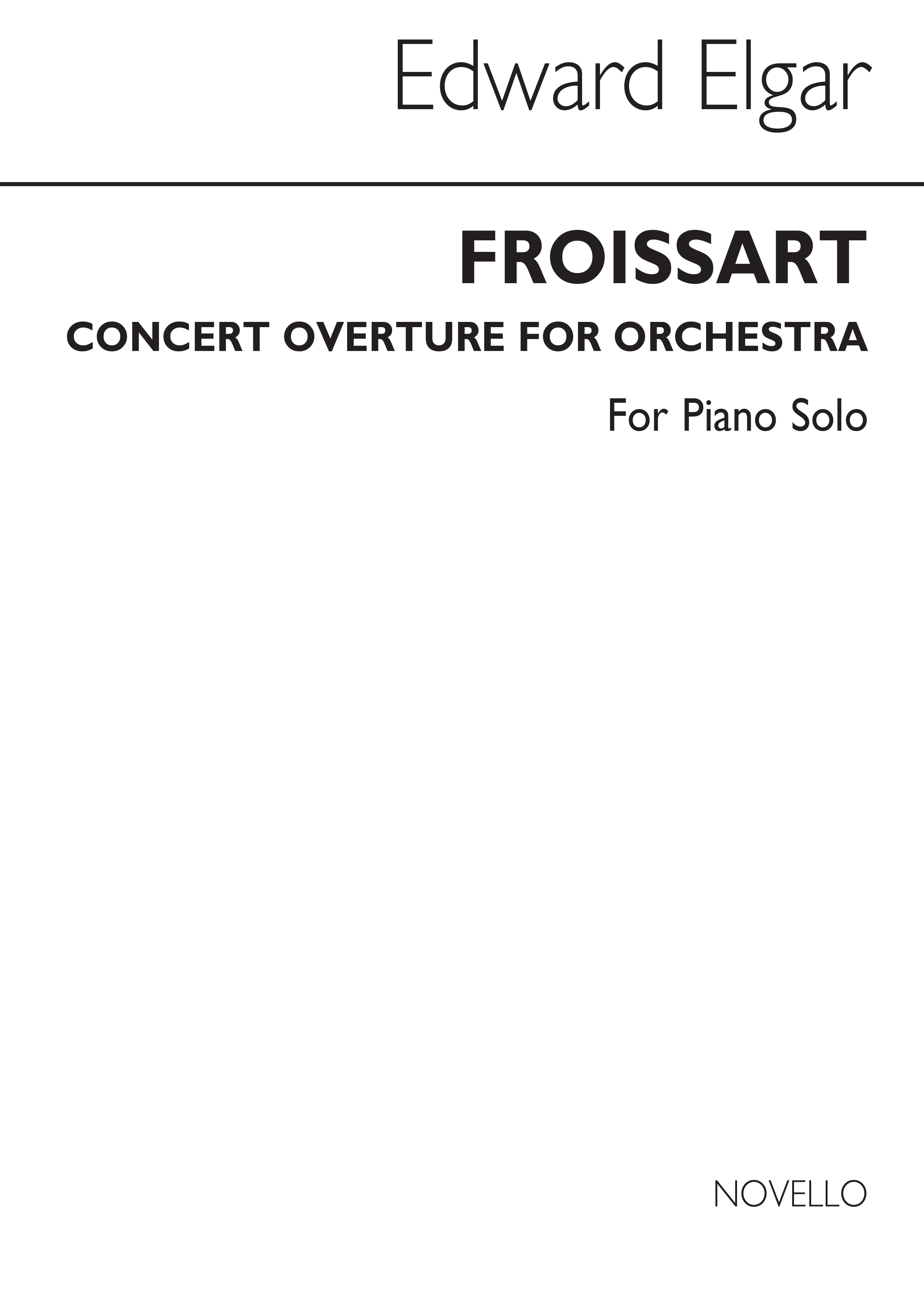 Edward Elgar: Froissart (Piano)