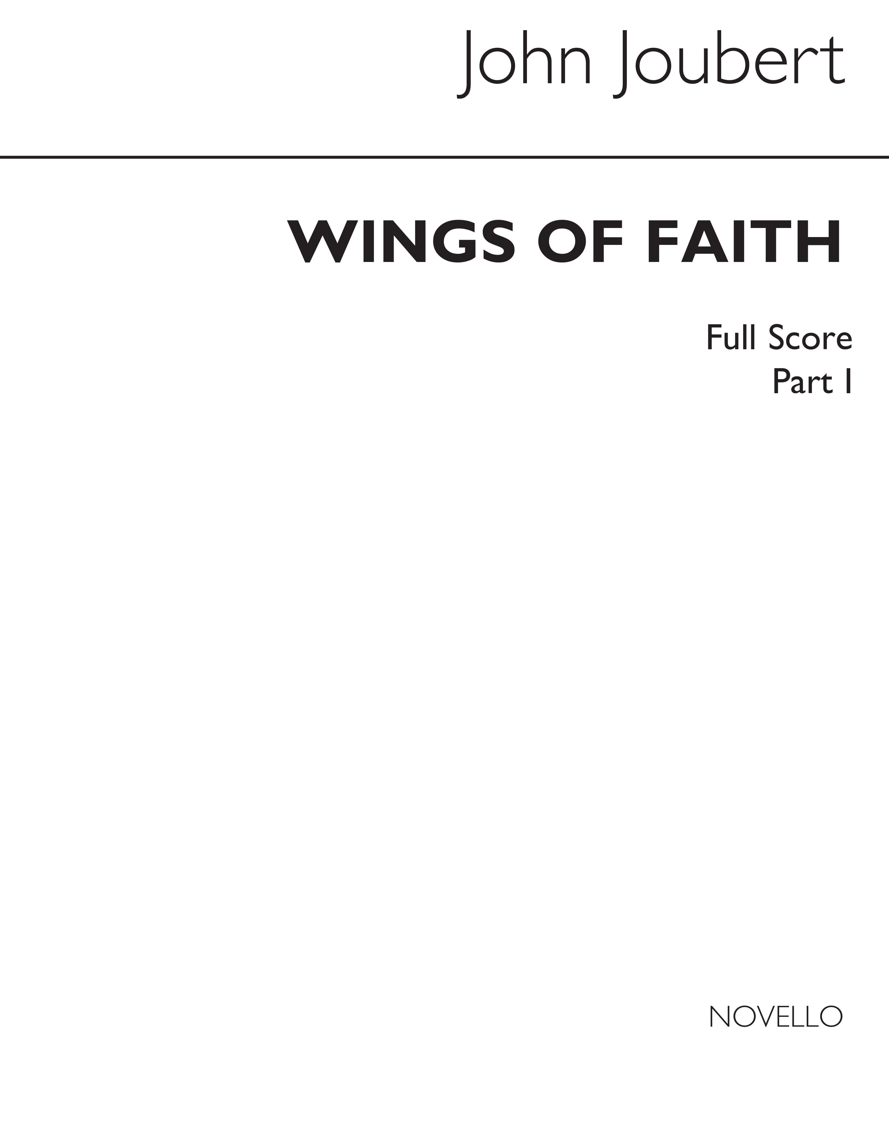 Joubert: Wings Of Faith (Full Score)