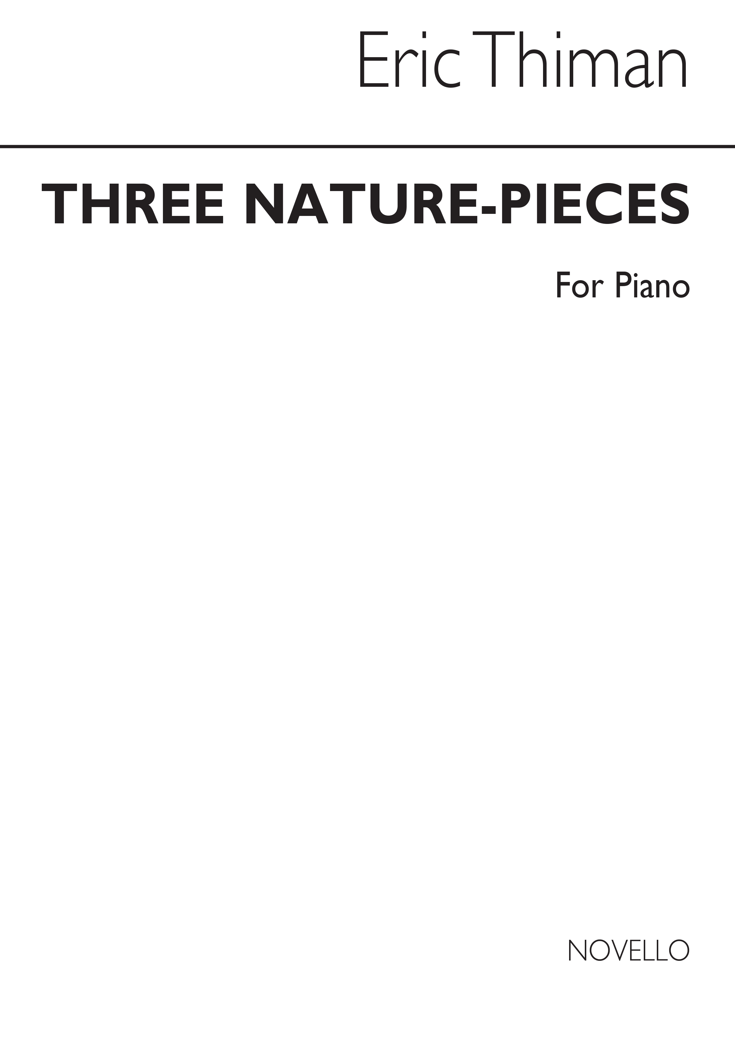 Thiman: Three Nature Pieces for Piano