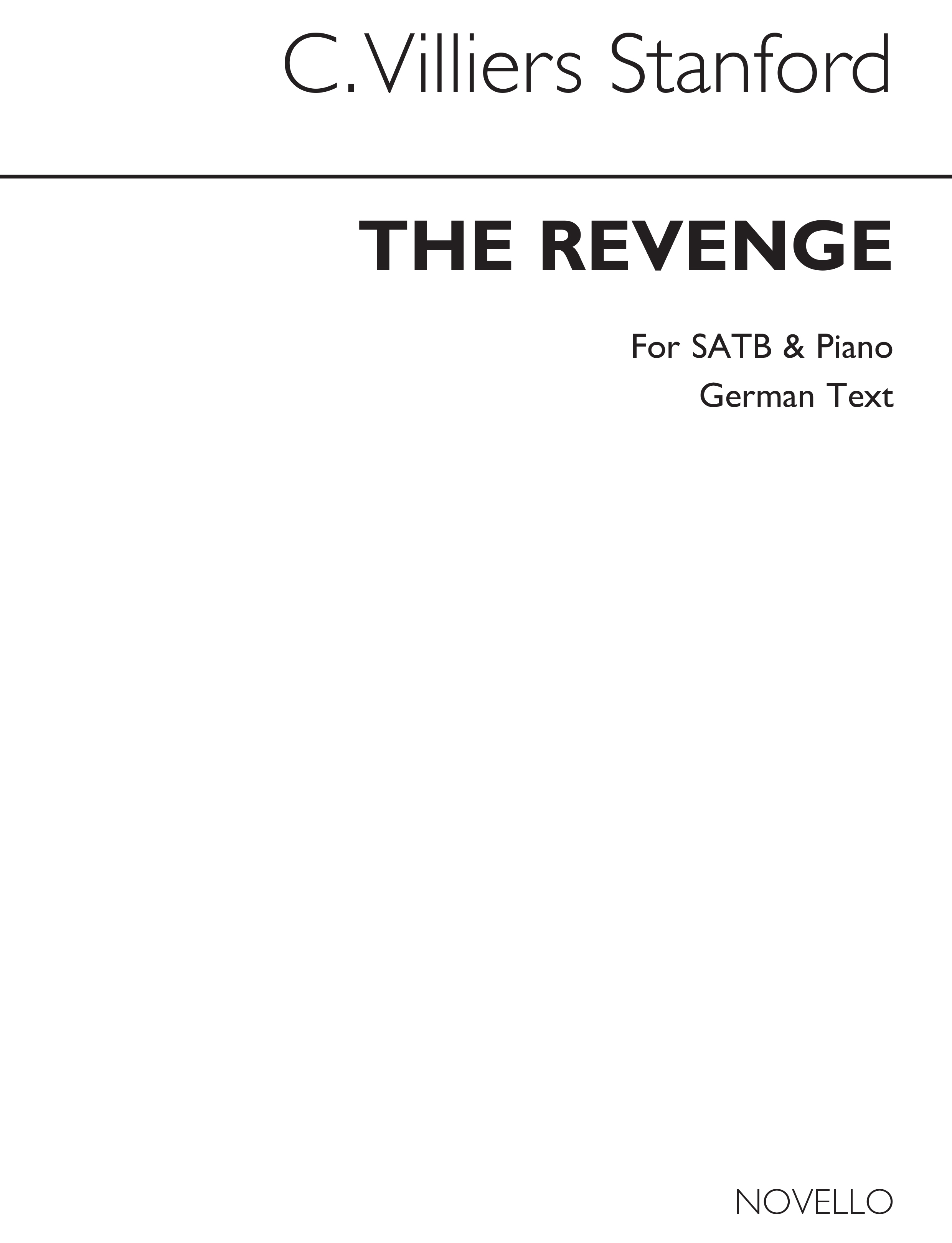 C.V. Stanford: The Revenge SATB German