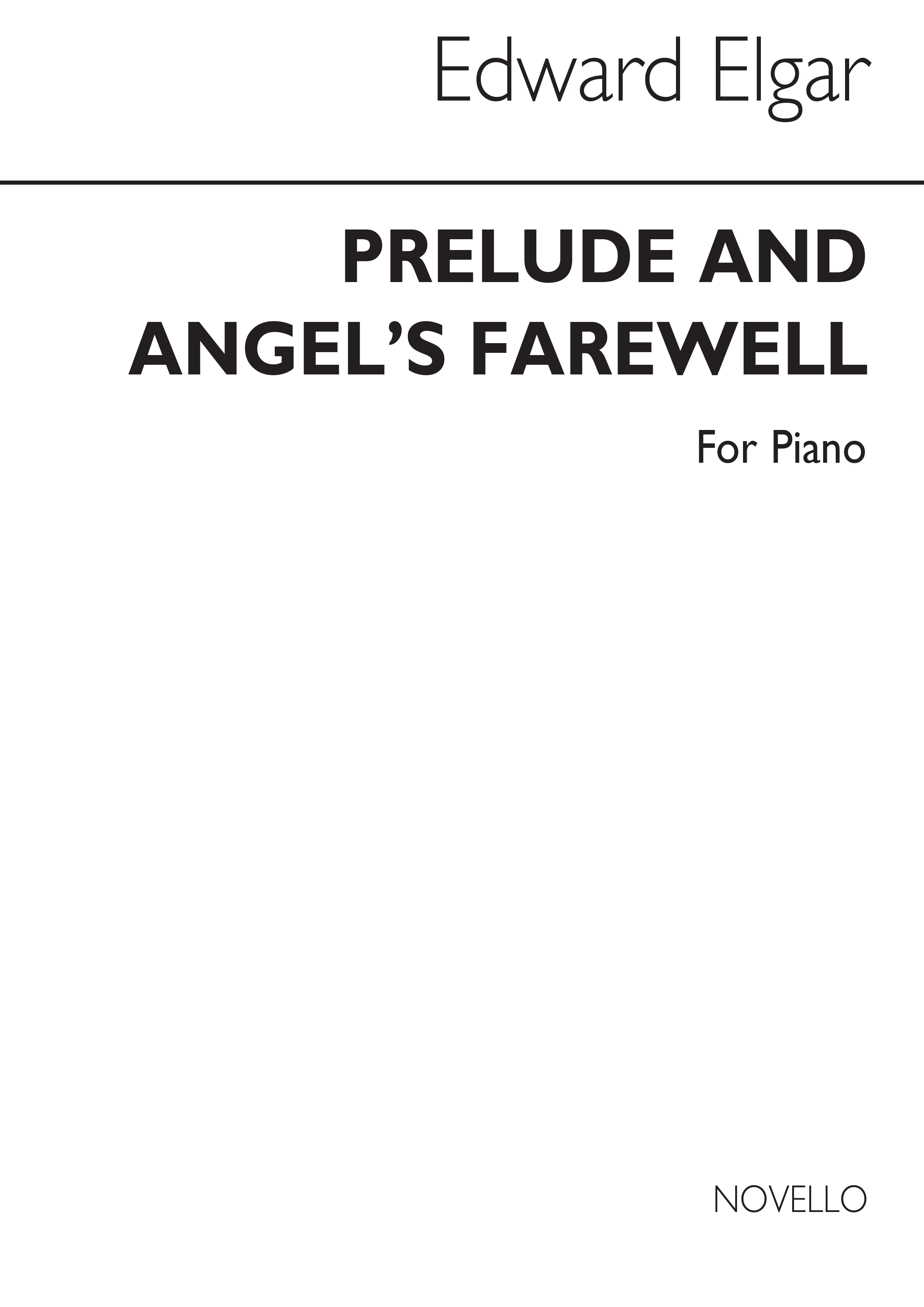 Elgar: Prelude And Angel's Farewell for Solo Piano