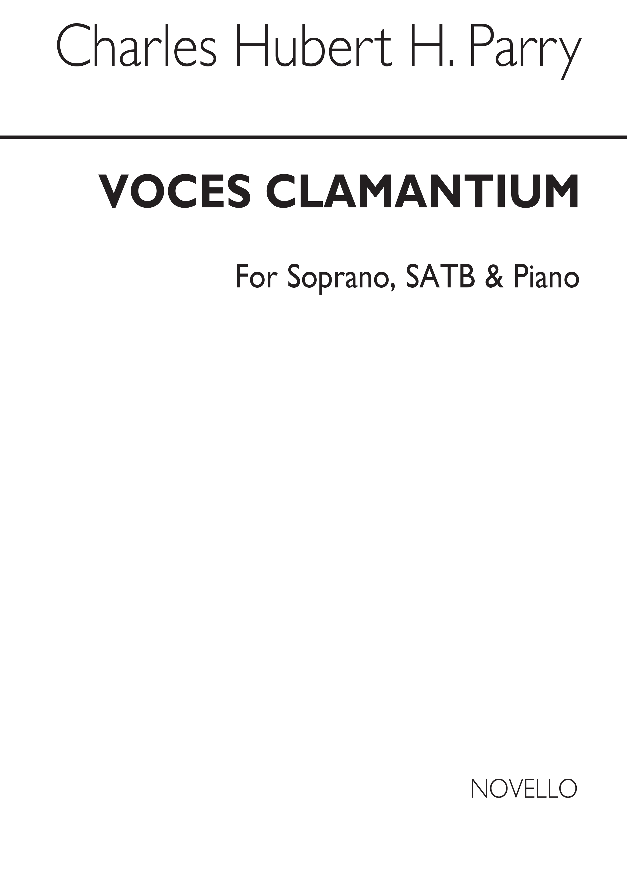 C. Hubert Parry: Voces Clamantium