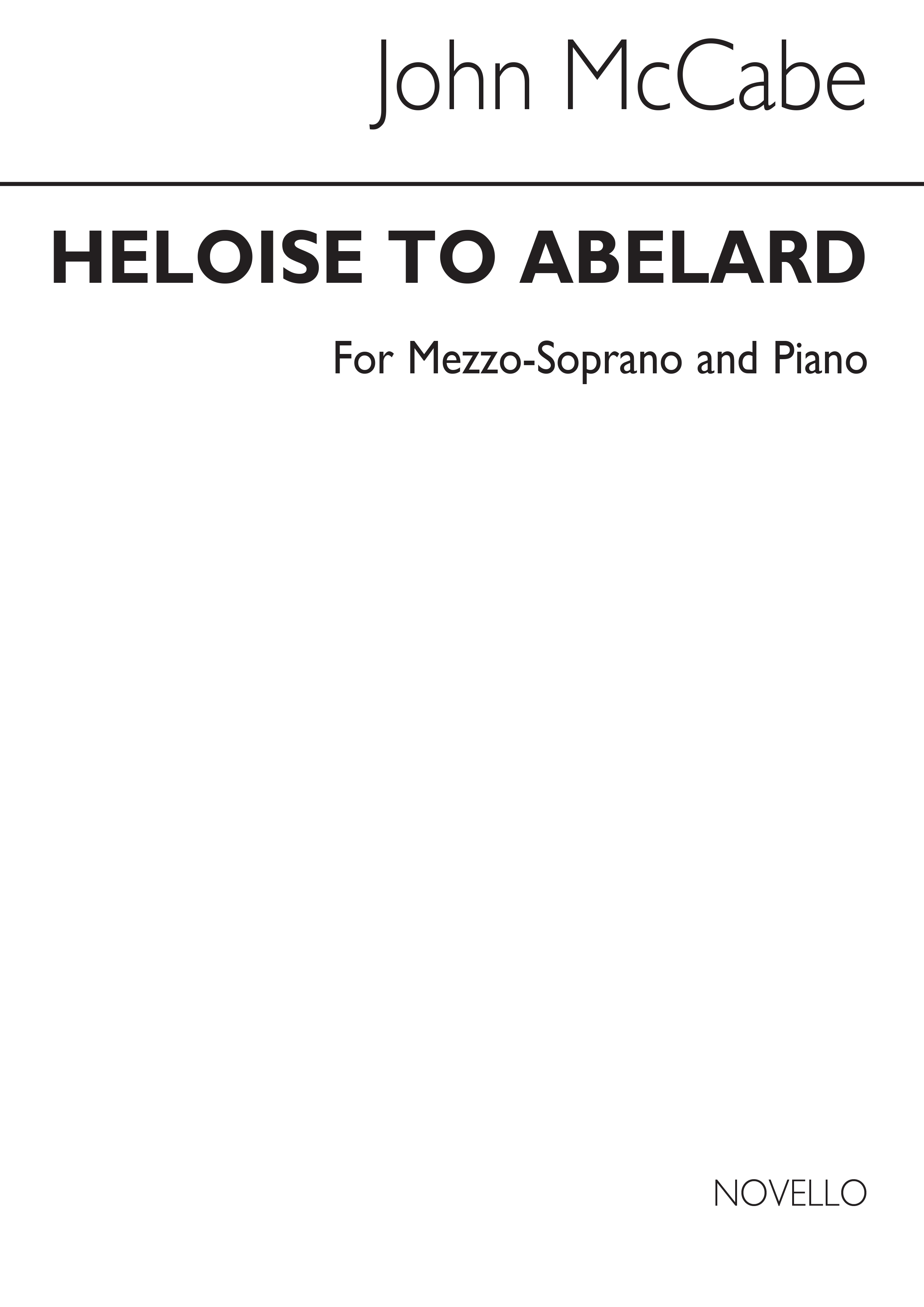 John McCabe: Heloise To Abelard