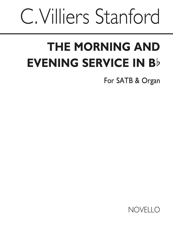 Charles Villiers Stanford: Communion Service B Flat Op.10 (Vocal Score)