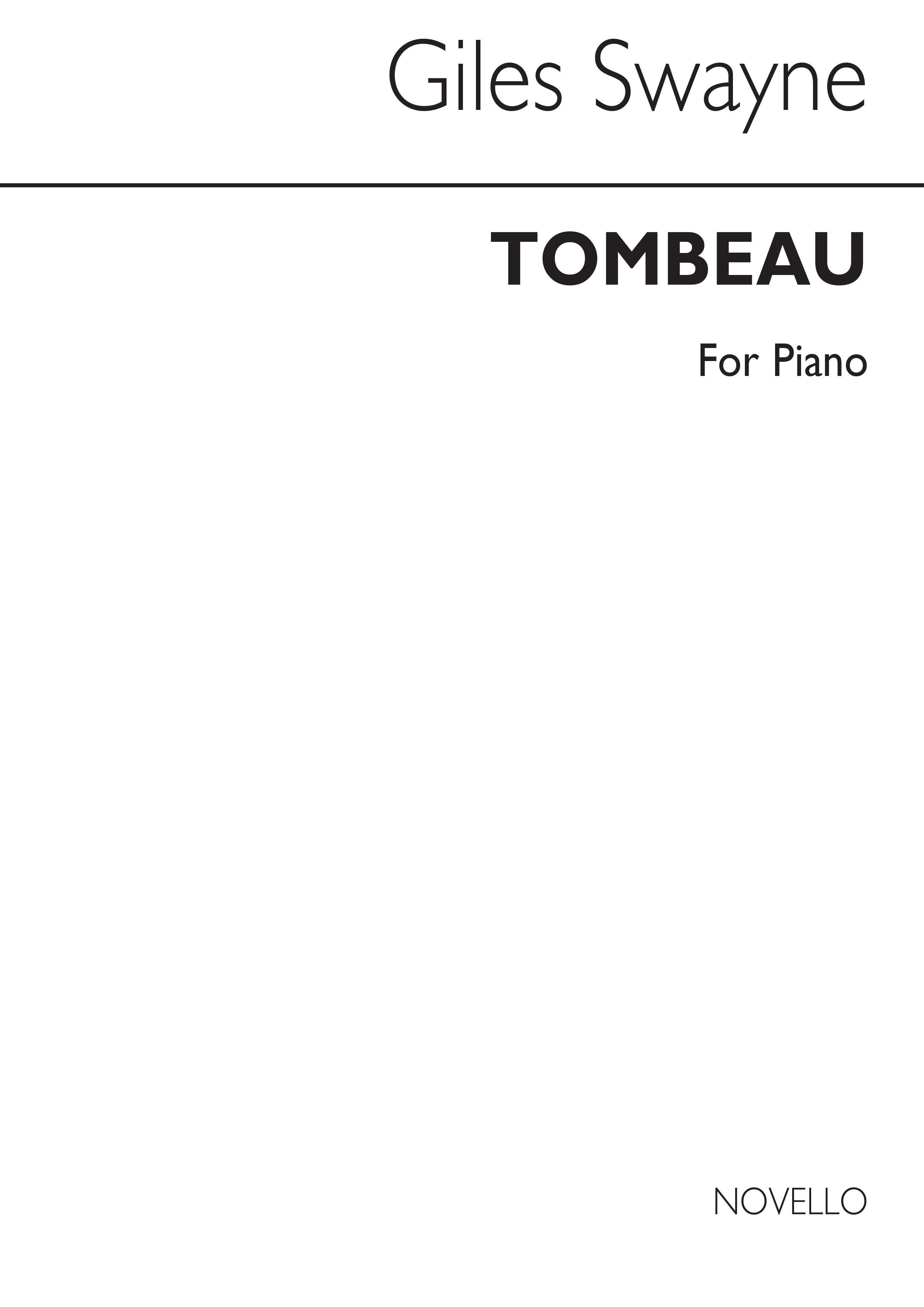 Giles Swayne: Tombeau