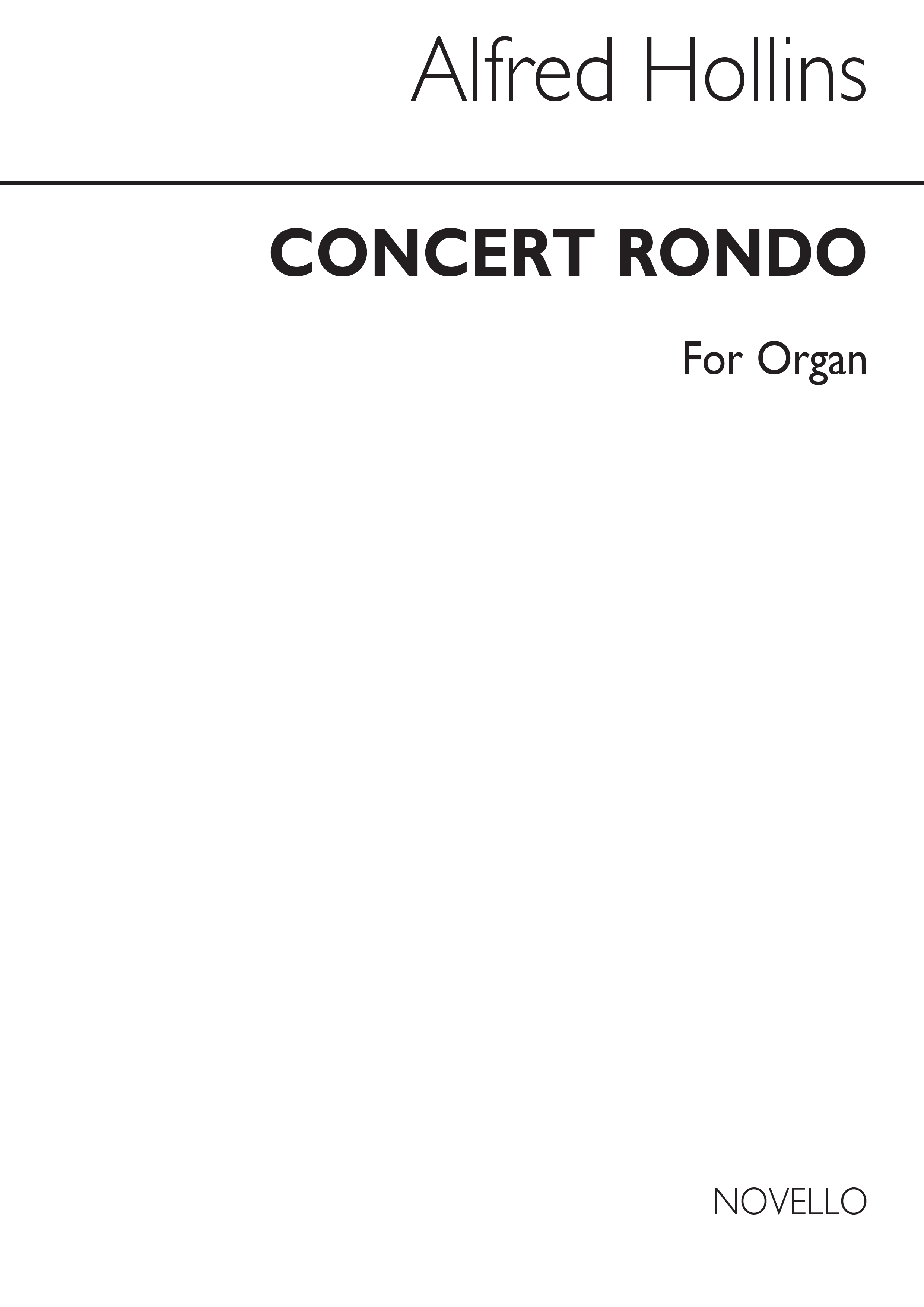 Alfred Hollins: Concert Rondo