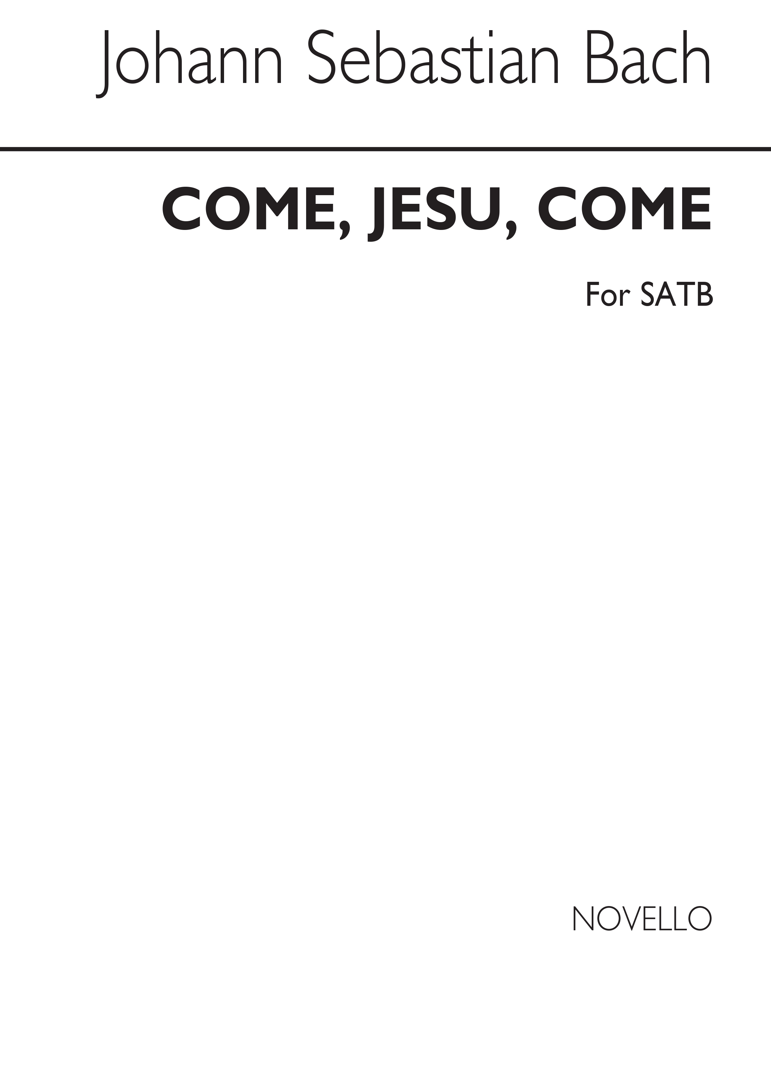 J.S.Bach: Come, Jesu, Come