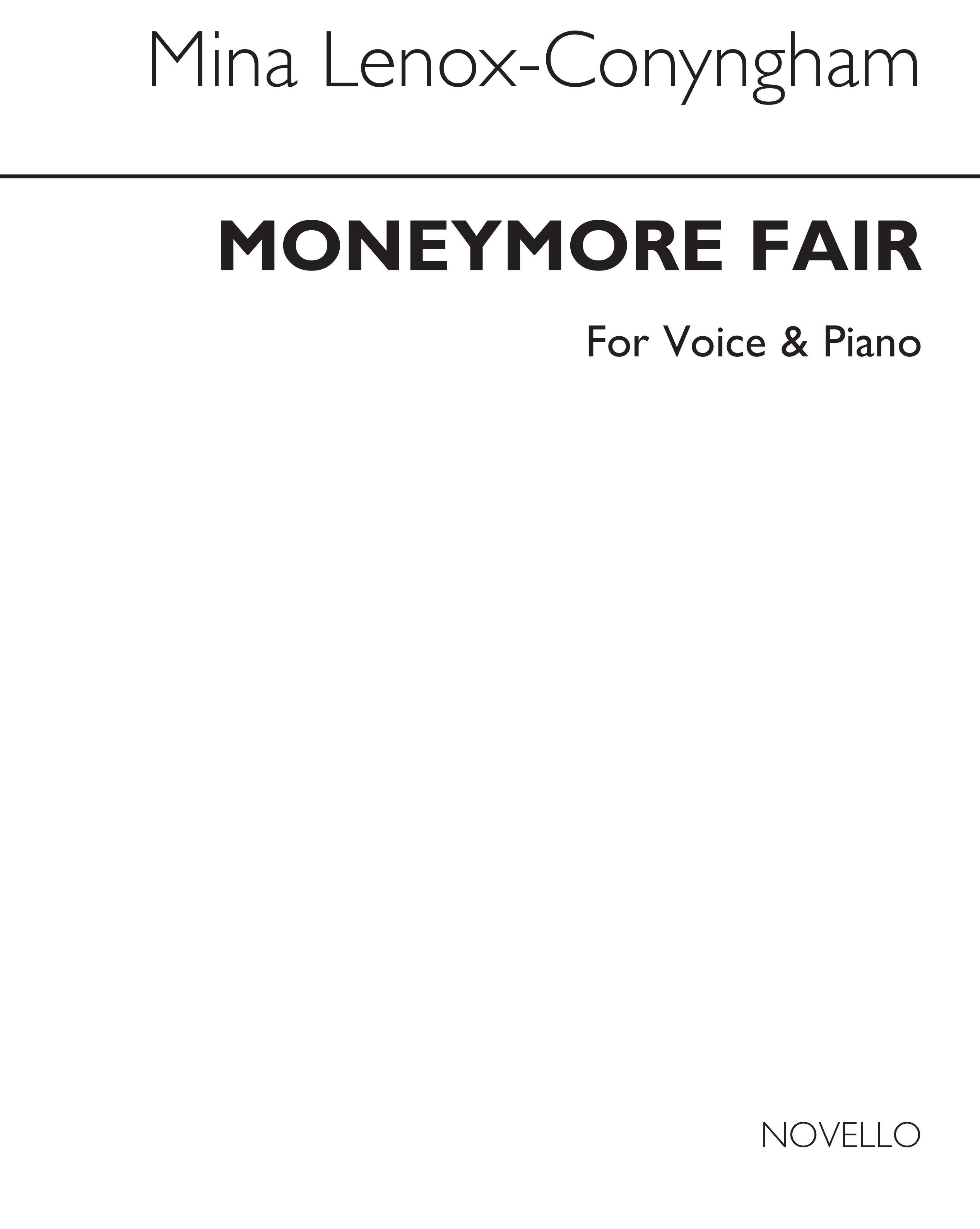 Mina Lenox-conyngham: Moneymore Fair Voice/Piano