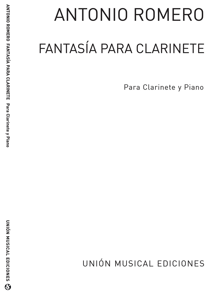 Antonio Romero: Lucrezia Borgia Fantasia Para Clarinete