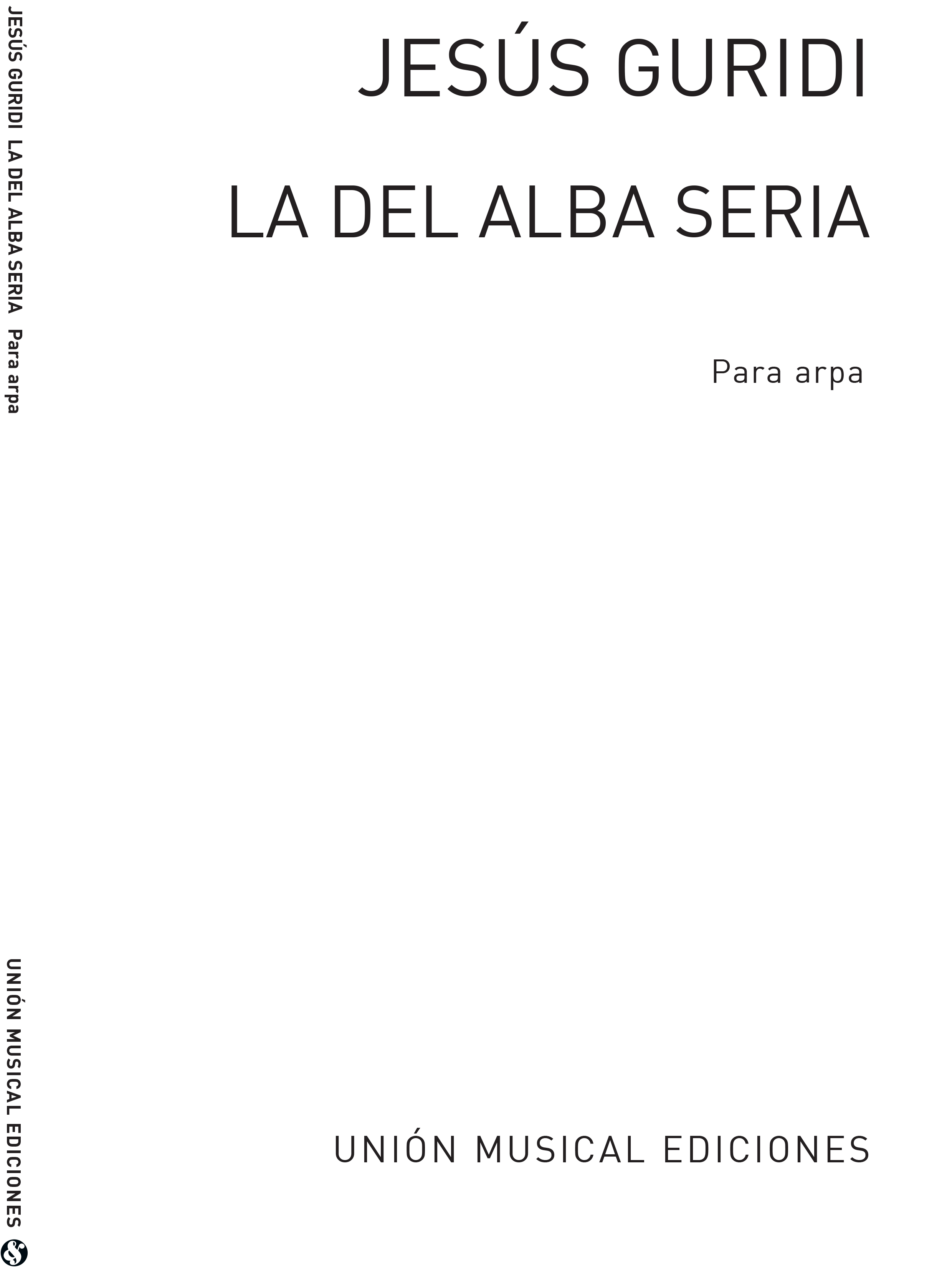 Guridi: La Del Alba Seria for Harp