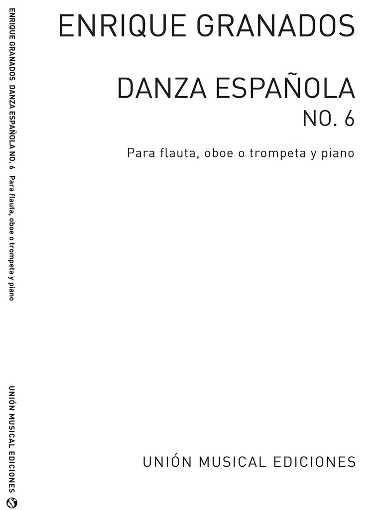 Granados: Danza Espanola No.6 Rondalla Aragonesa (Amaz) for Flute and Piano