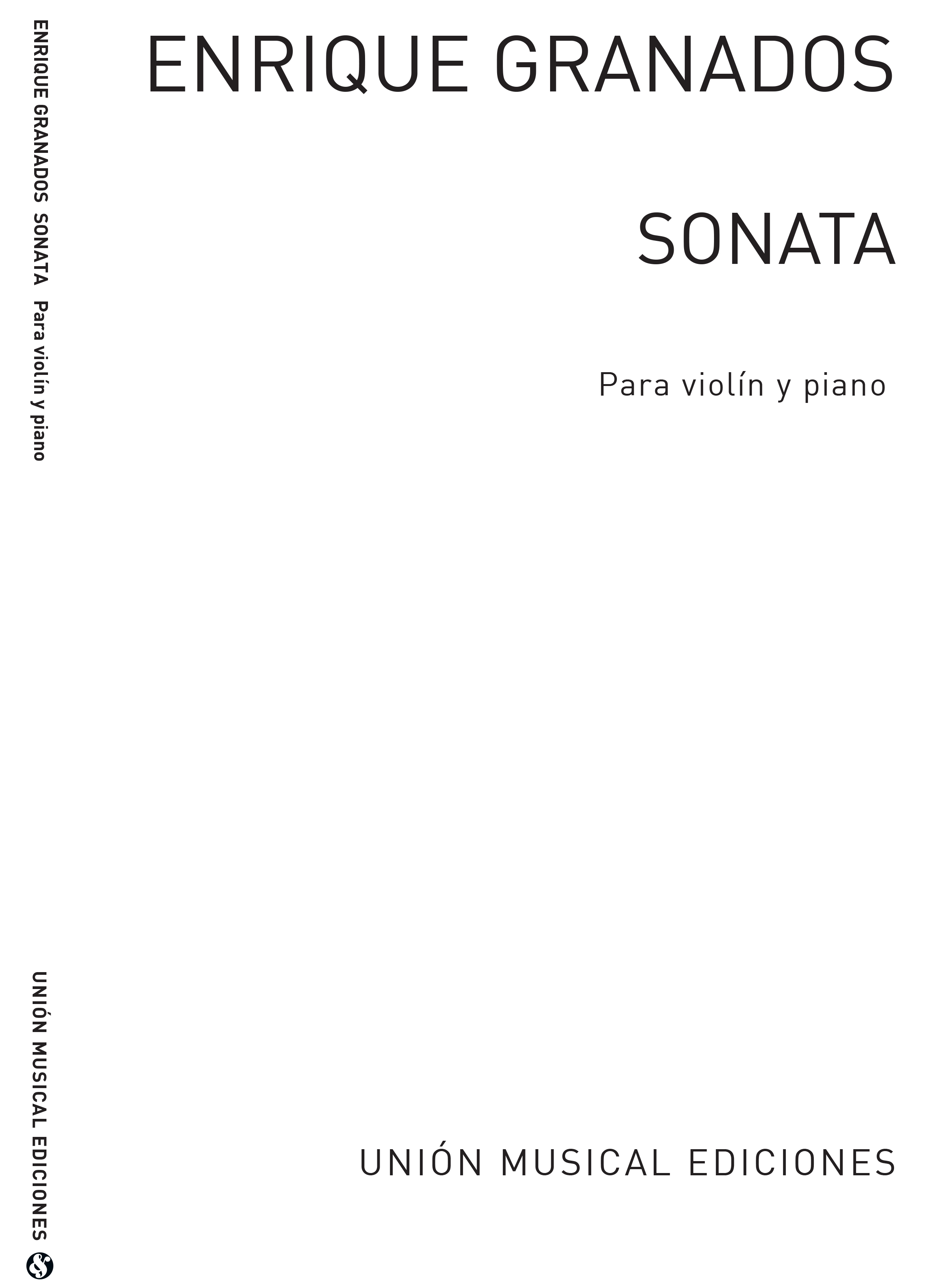 Granados Sonata Vln/pf