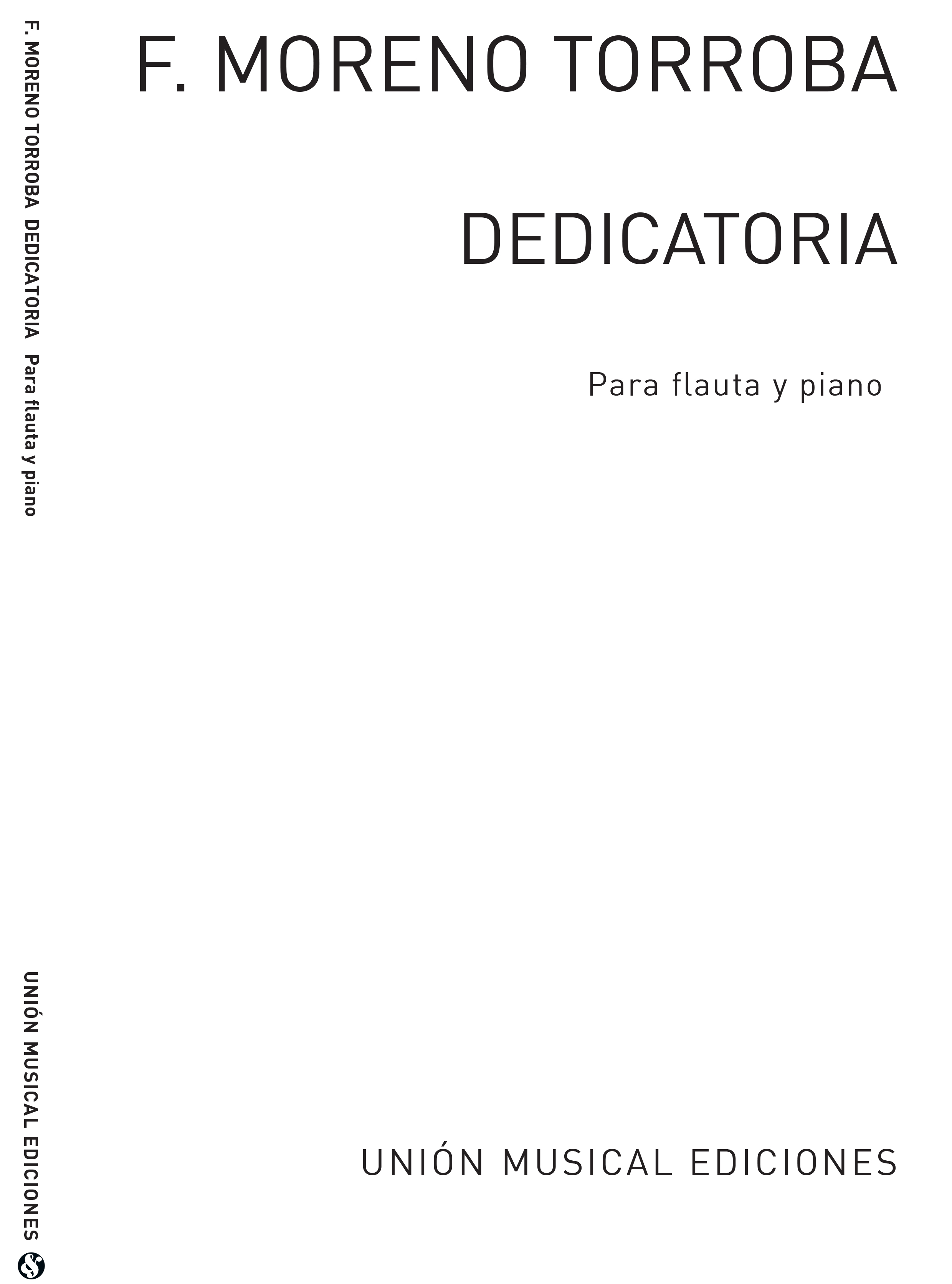 Moreno Torroba: Dedicatoria