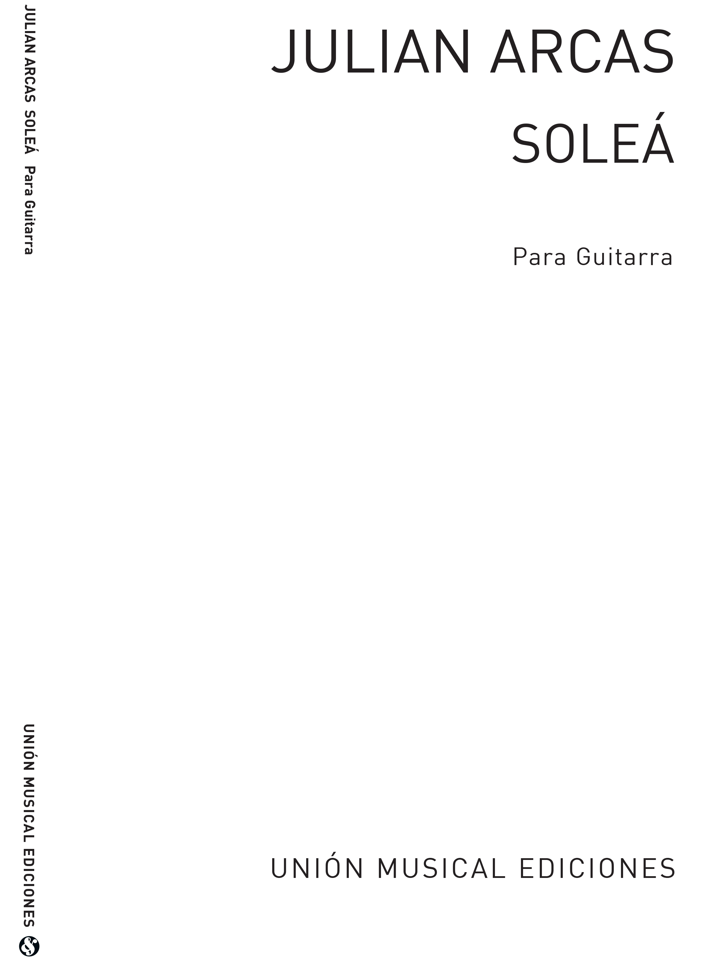 Arcas: Solea (Balaguer) for Guitar