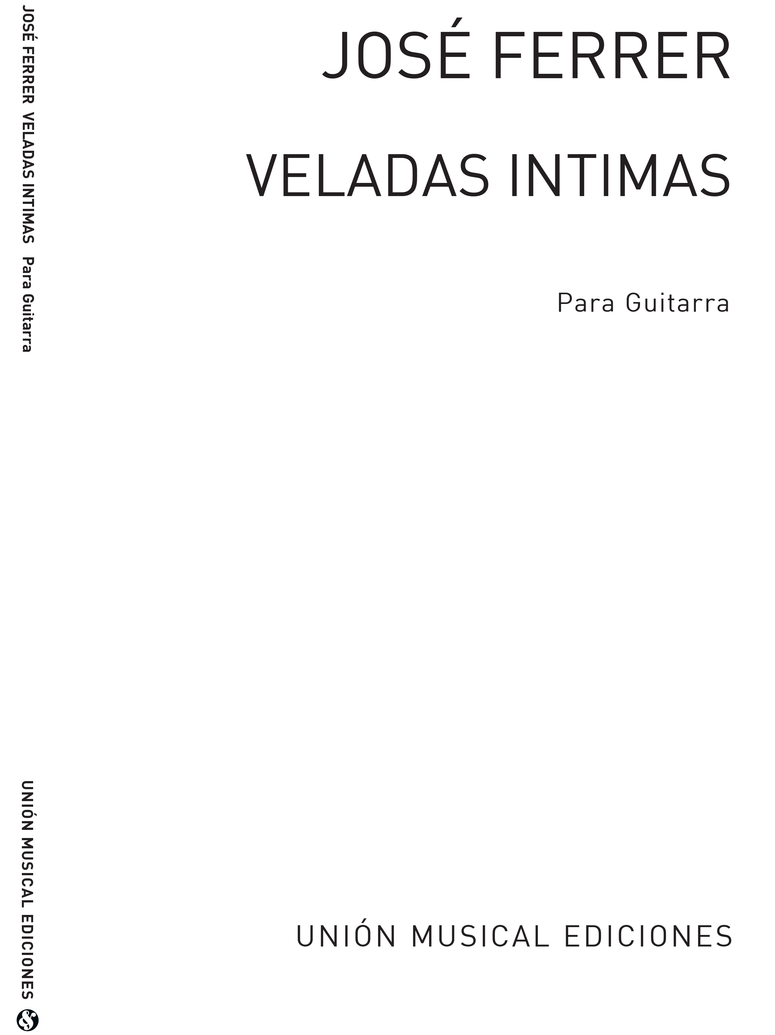 Ferrer: Veladas Intimas Cuatro Piezas Faciles Op.17 for Guitar