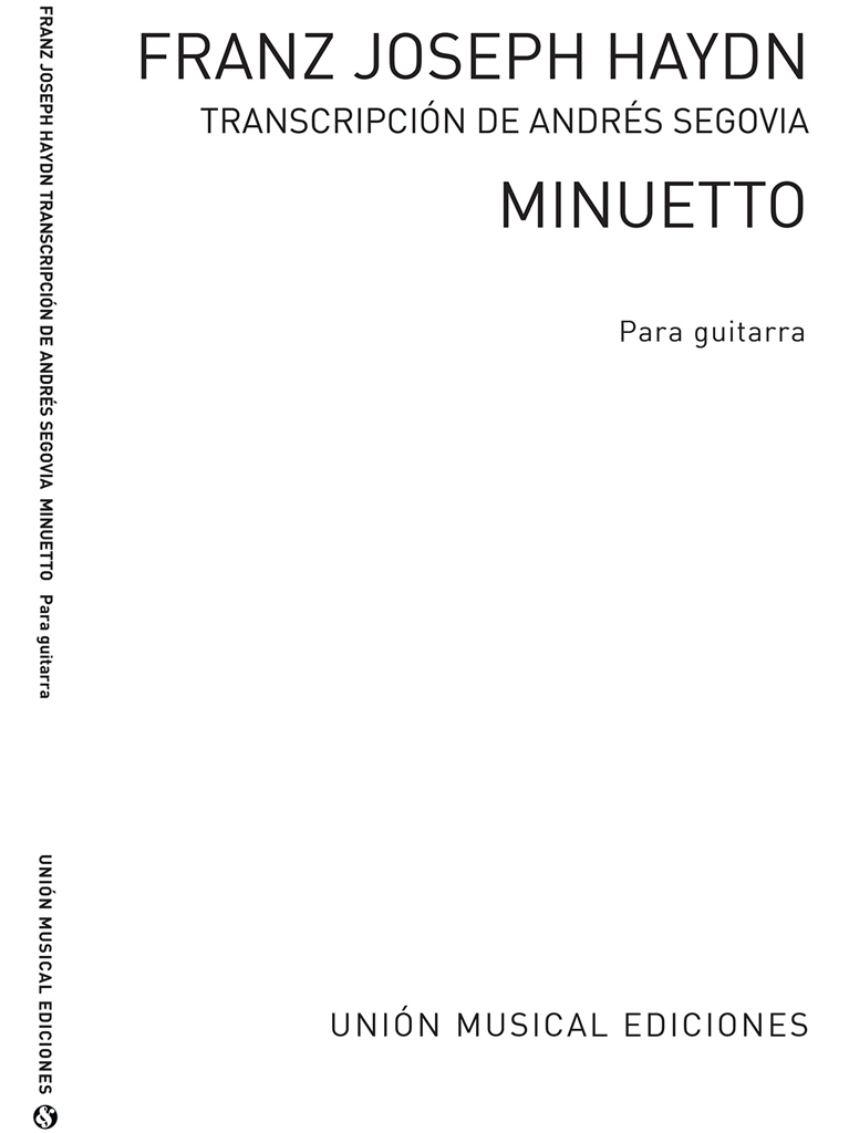 Haydn: Minuetto (Segovia) for Guitar