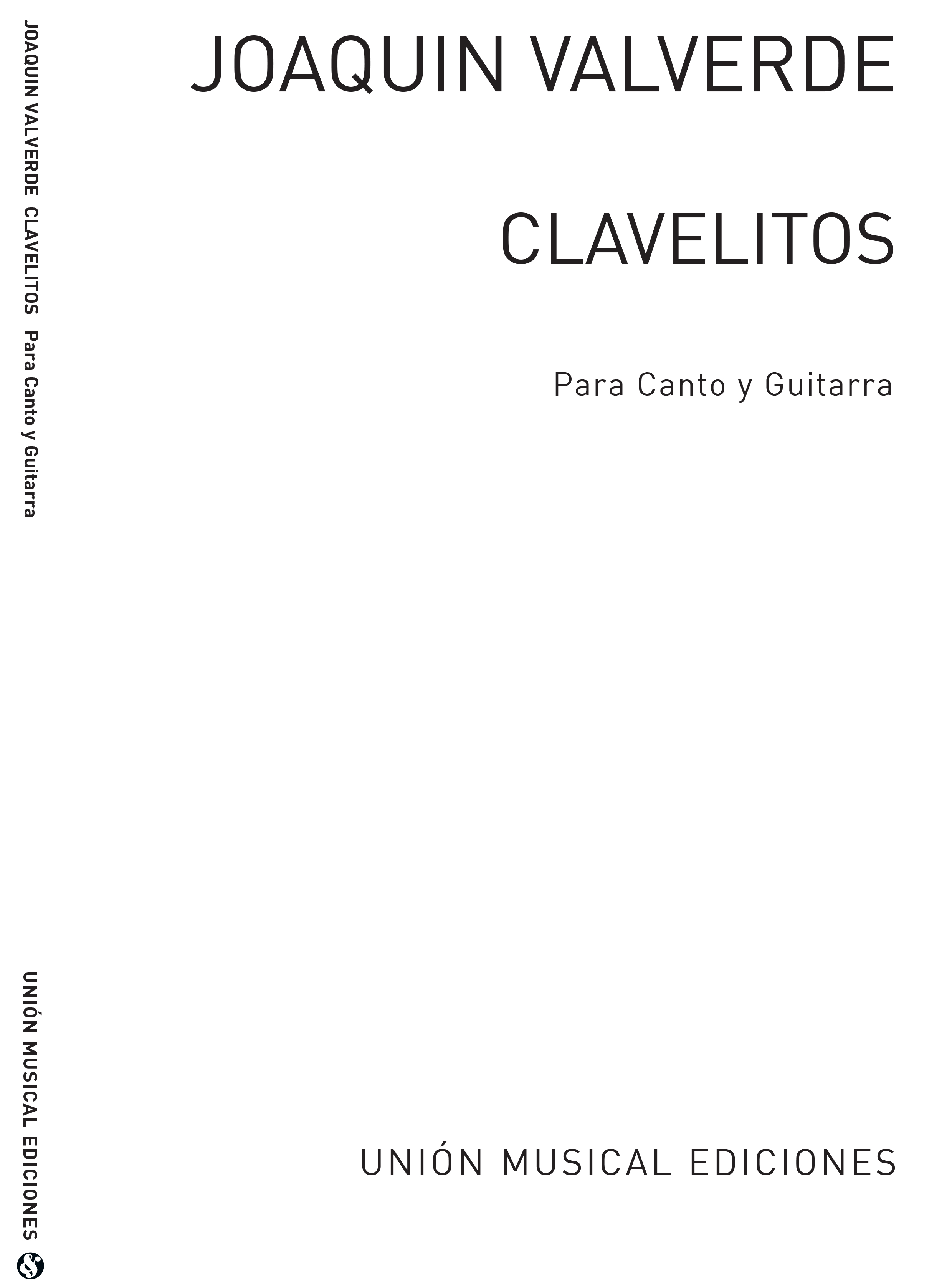 Valverde: Clavelitos (Azpiazu) for Voice and Guitar